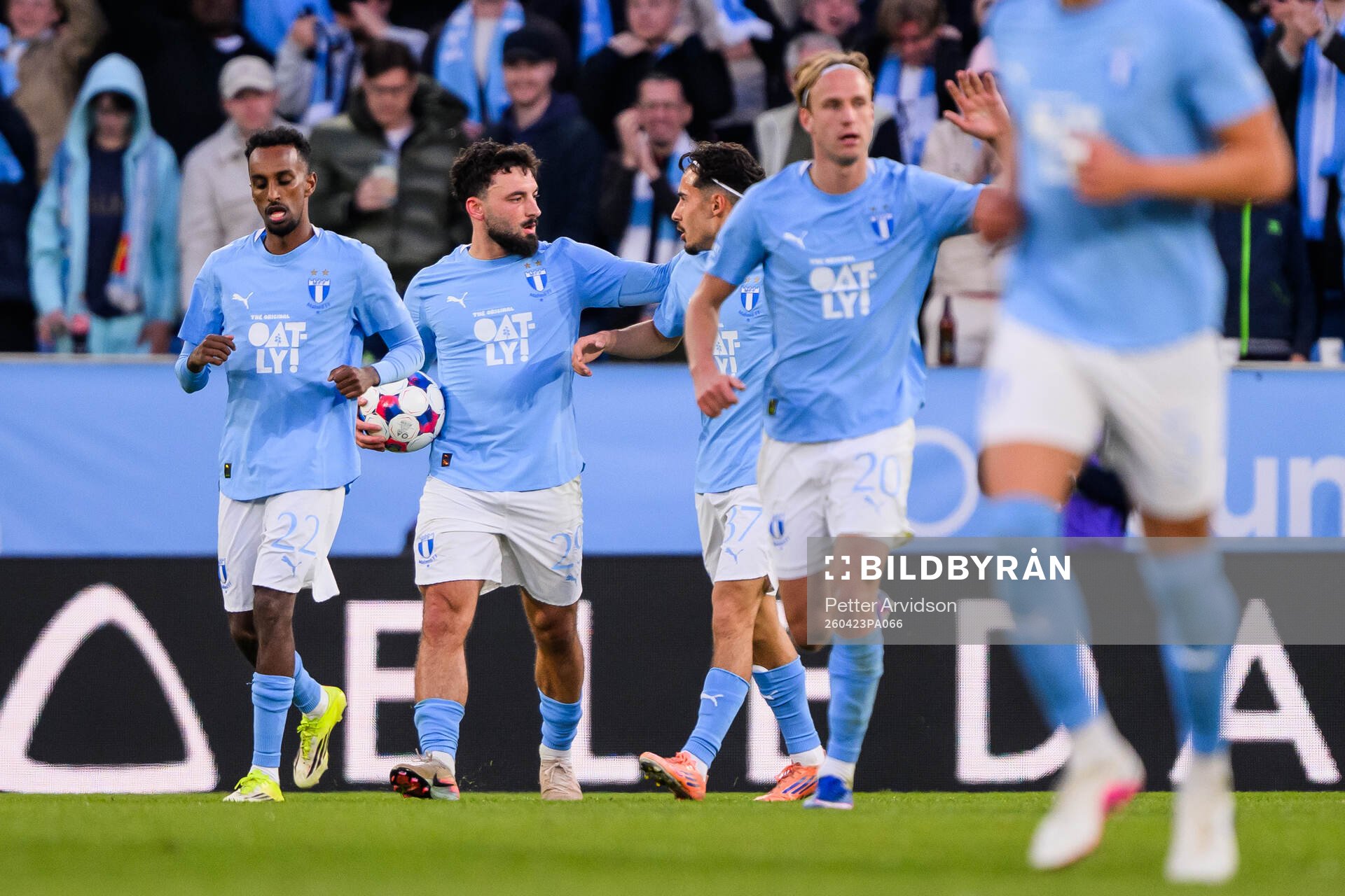 Malmö FFs Sead Haksabanovic jublar