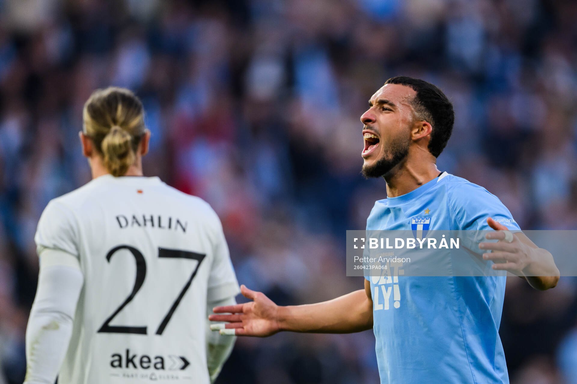 Malmö FFs Andrej Djuric jublar