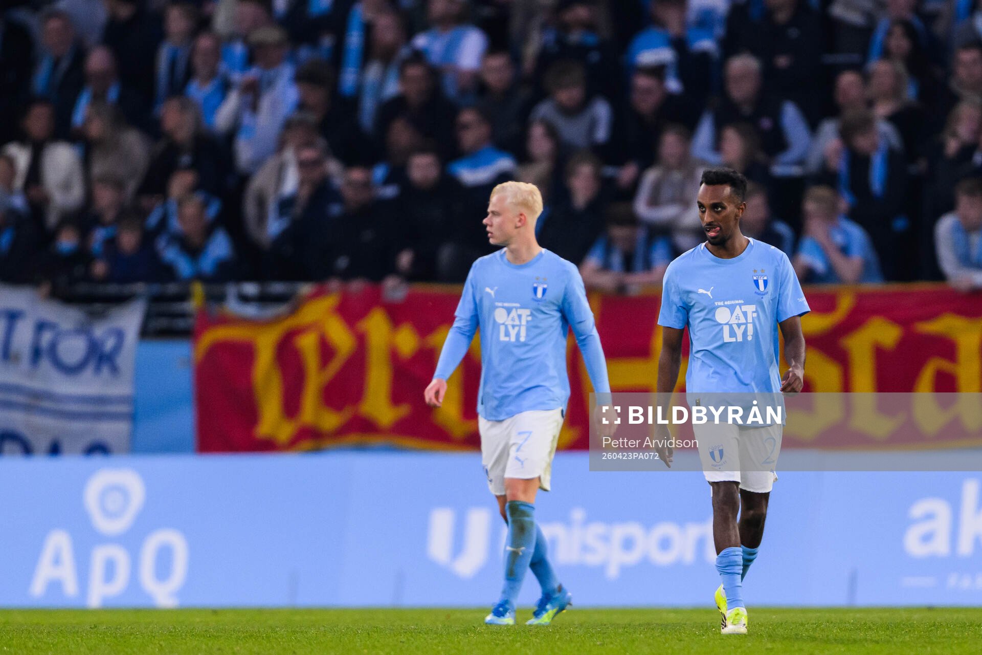 Malmö FFs Taha Ali deppar
