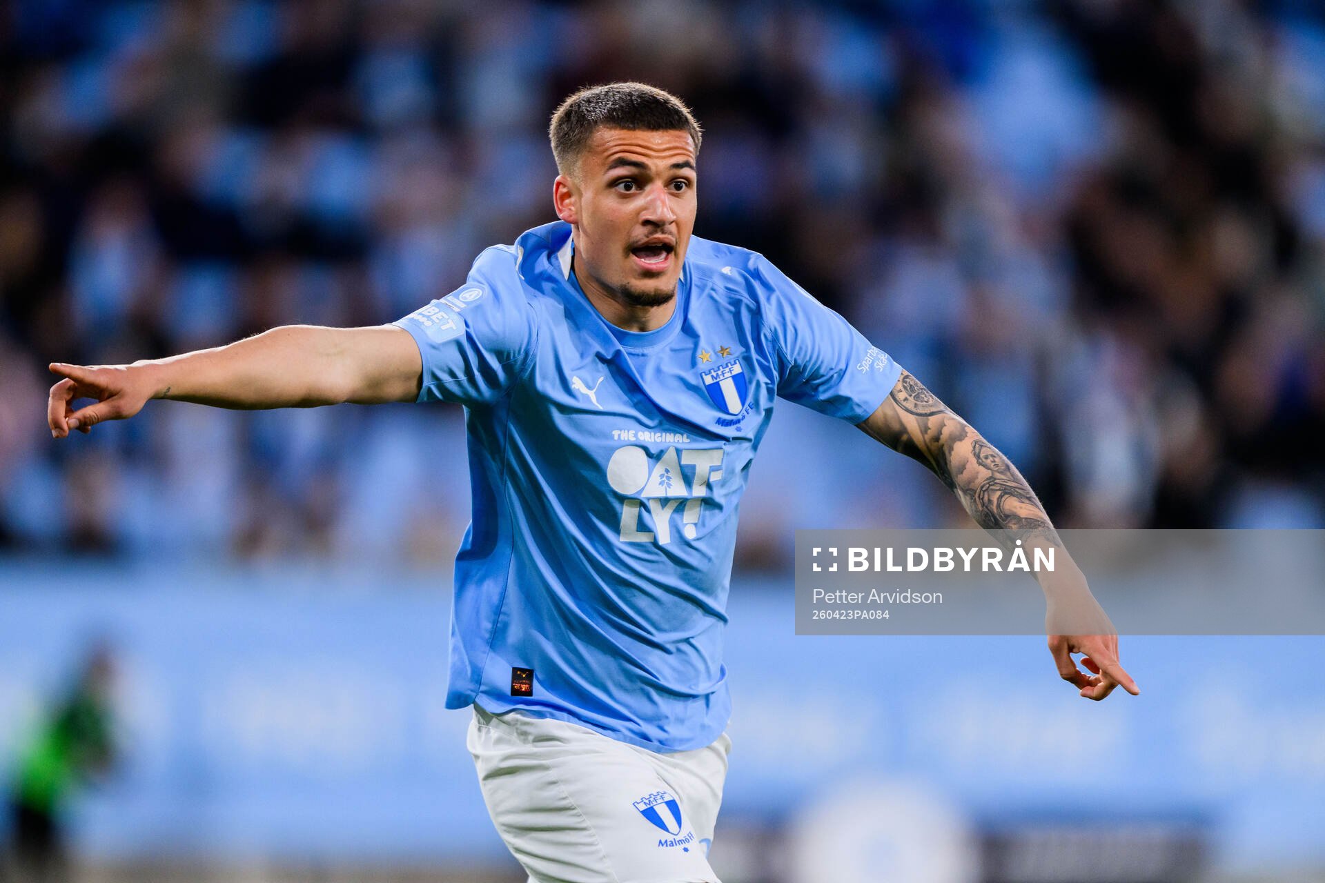 Malmö FFs Noah Åstrand John