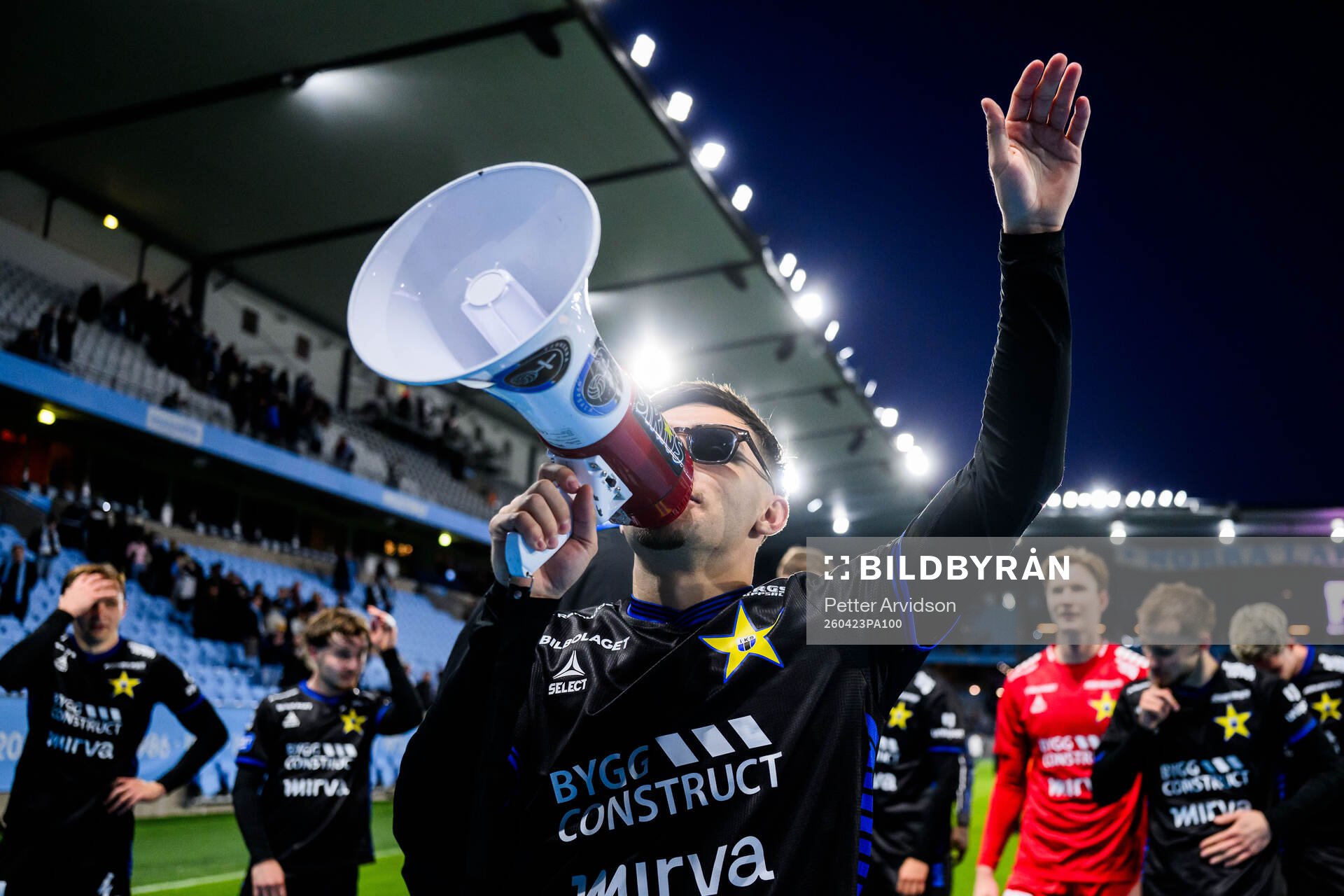 Sirius Isak Bjerkebo jublar