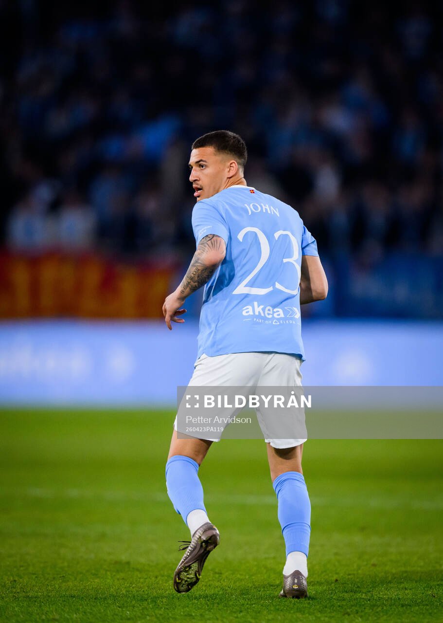 Malmö FFs Noah Åstrand John