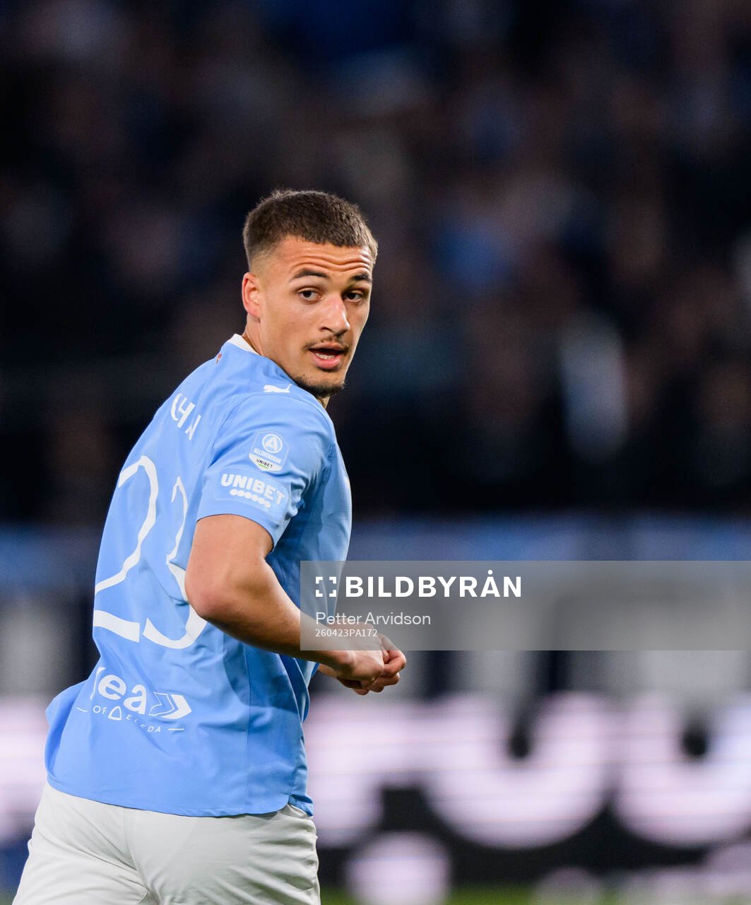 Malmö FFs Noah Åstrand John