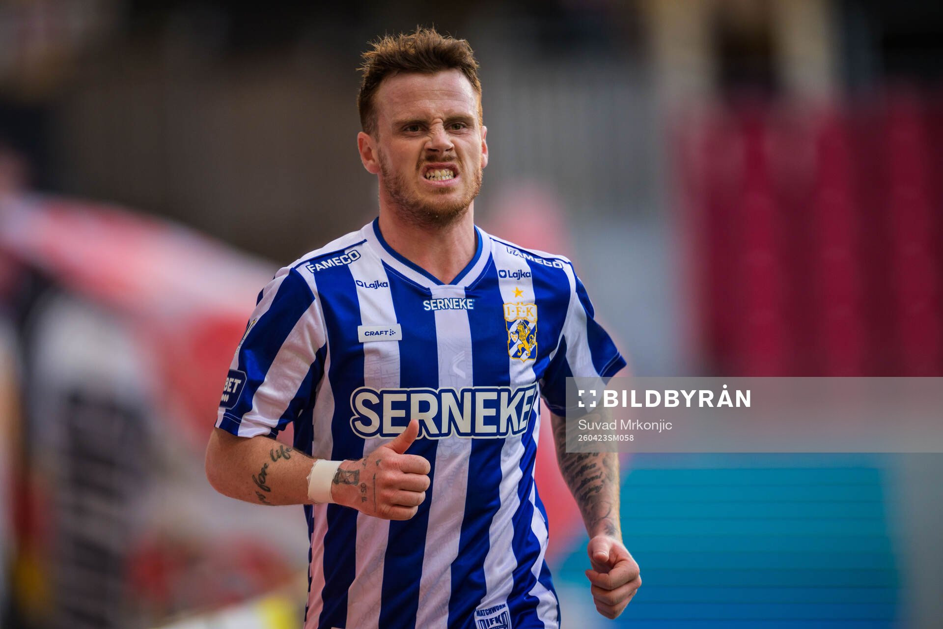 IFK Göteborgs Tobias Heintz deppar