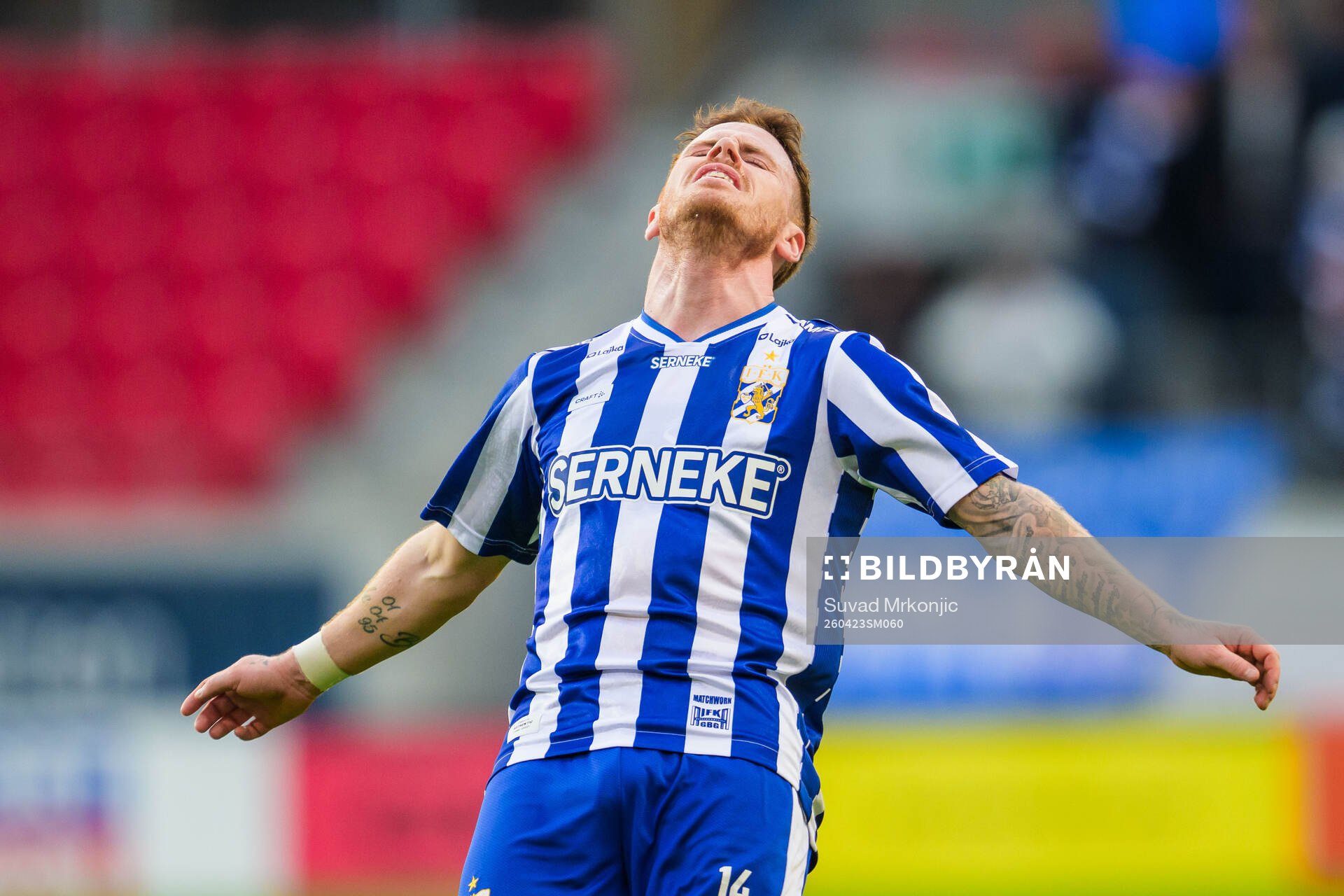 IFK Göteborgs Tobias Heintz deppar