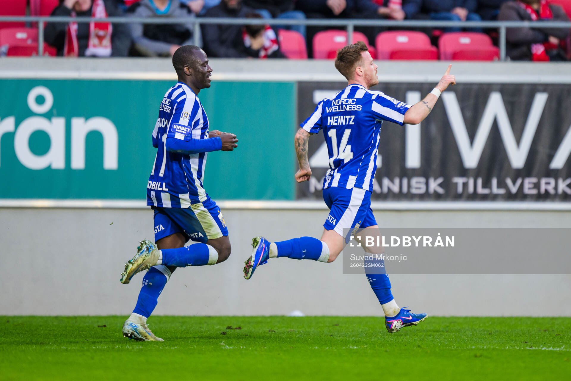 IFK Göteborgs Tobias Heintz jublar