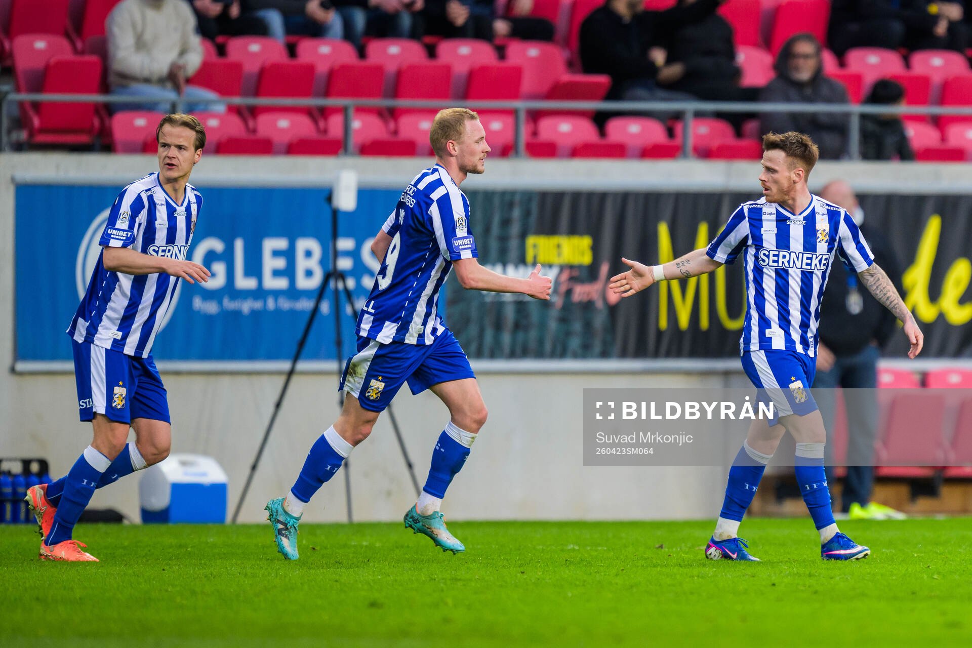 IFK Göteborgs Tobias Heintz jublar