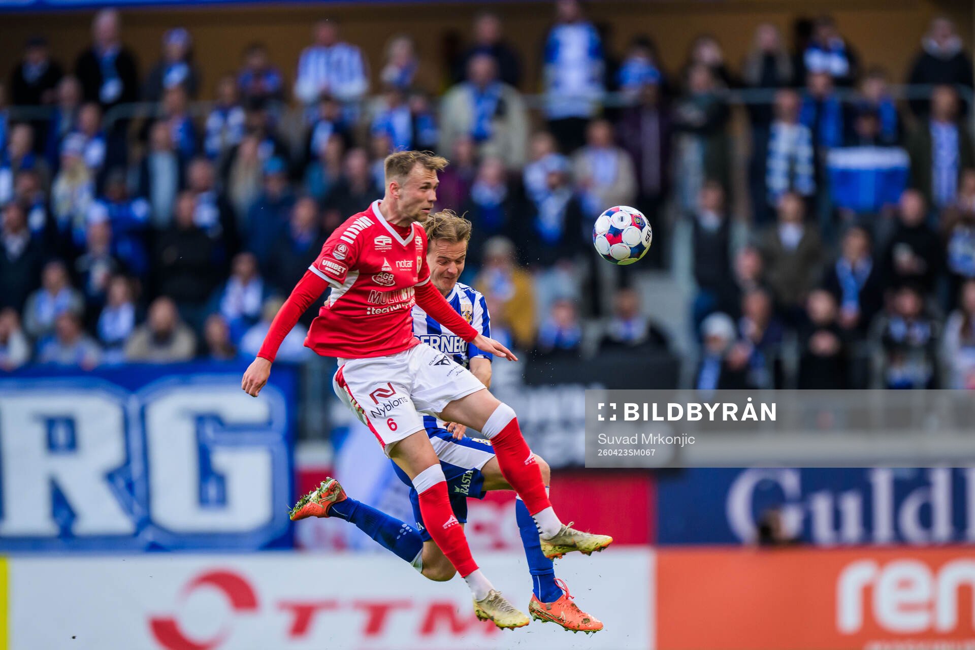 Kalmars Vilmer Tyrén och IFK Göteborgs August Erlingmark