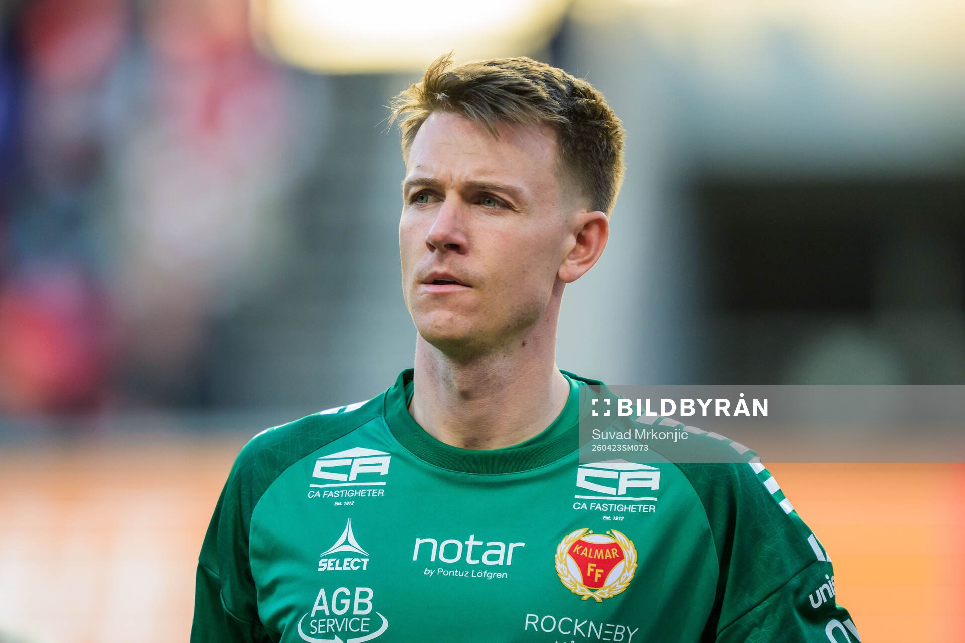 Kalmars målvakt Jakob Kindberg