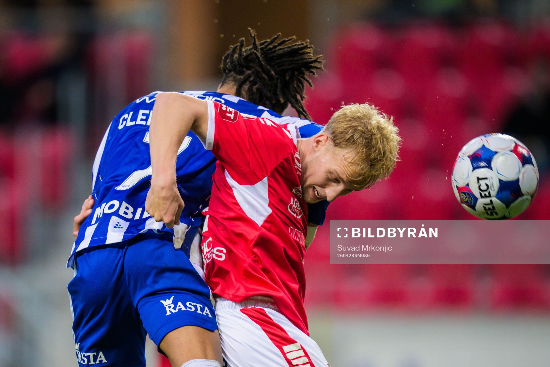IFK Göteborgs Sebastian Clemmensen och Kalmars Victor