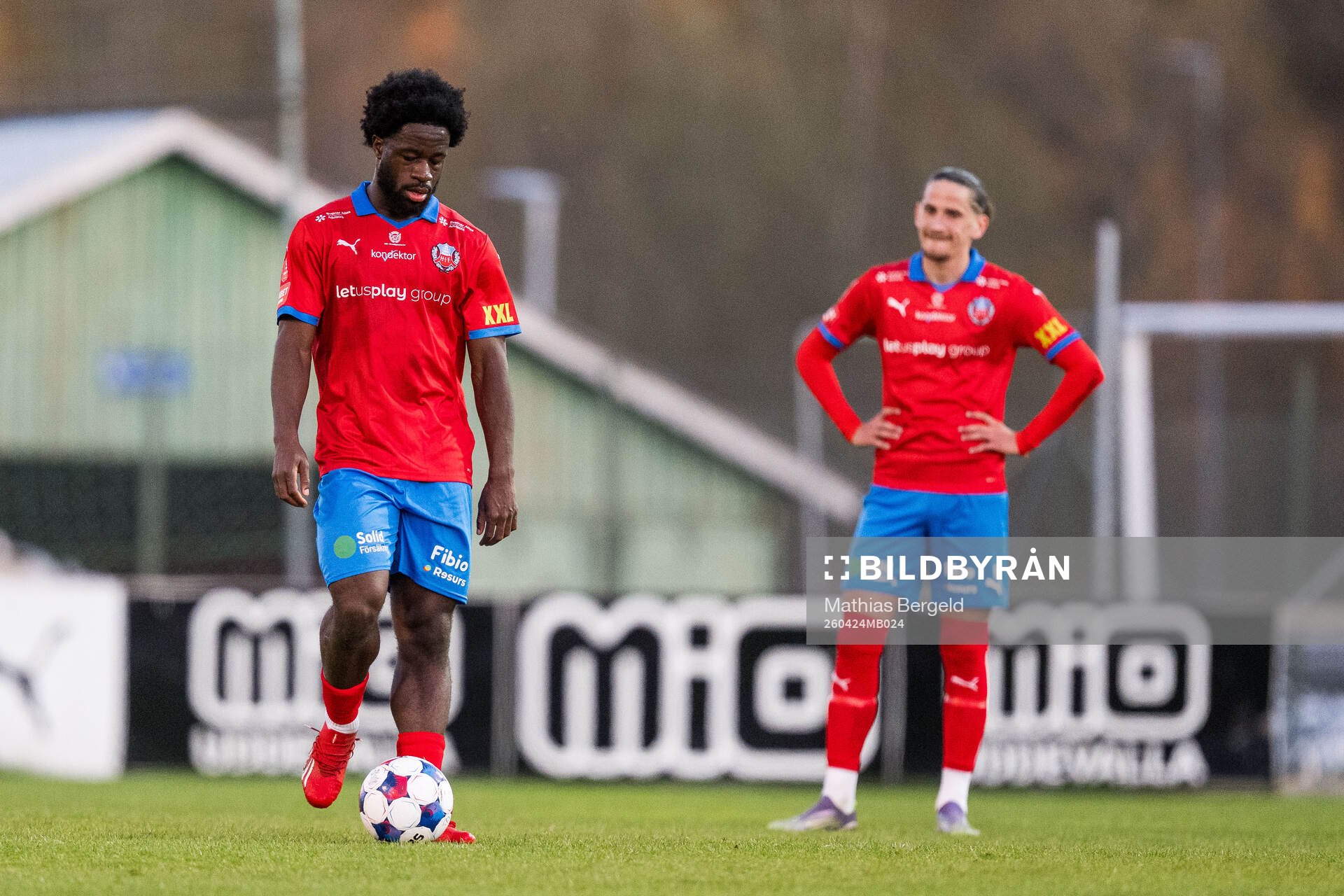 Helsingborgs Kevin Nyarko deppar