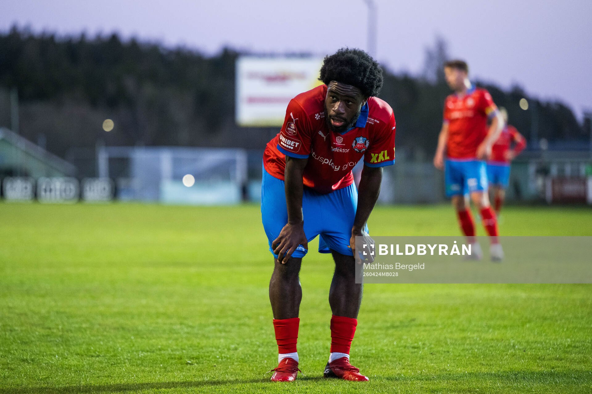 Helsingborgs Kevin Nyarko deppar