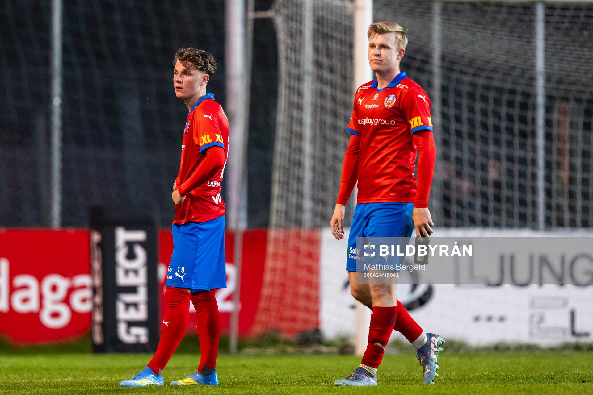 Helsingborgs Lucas Landgren Persson och William Westerlund