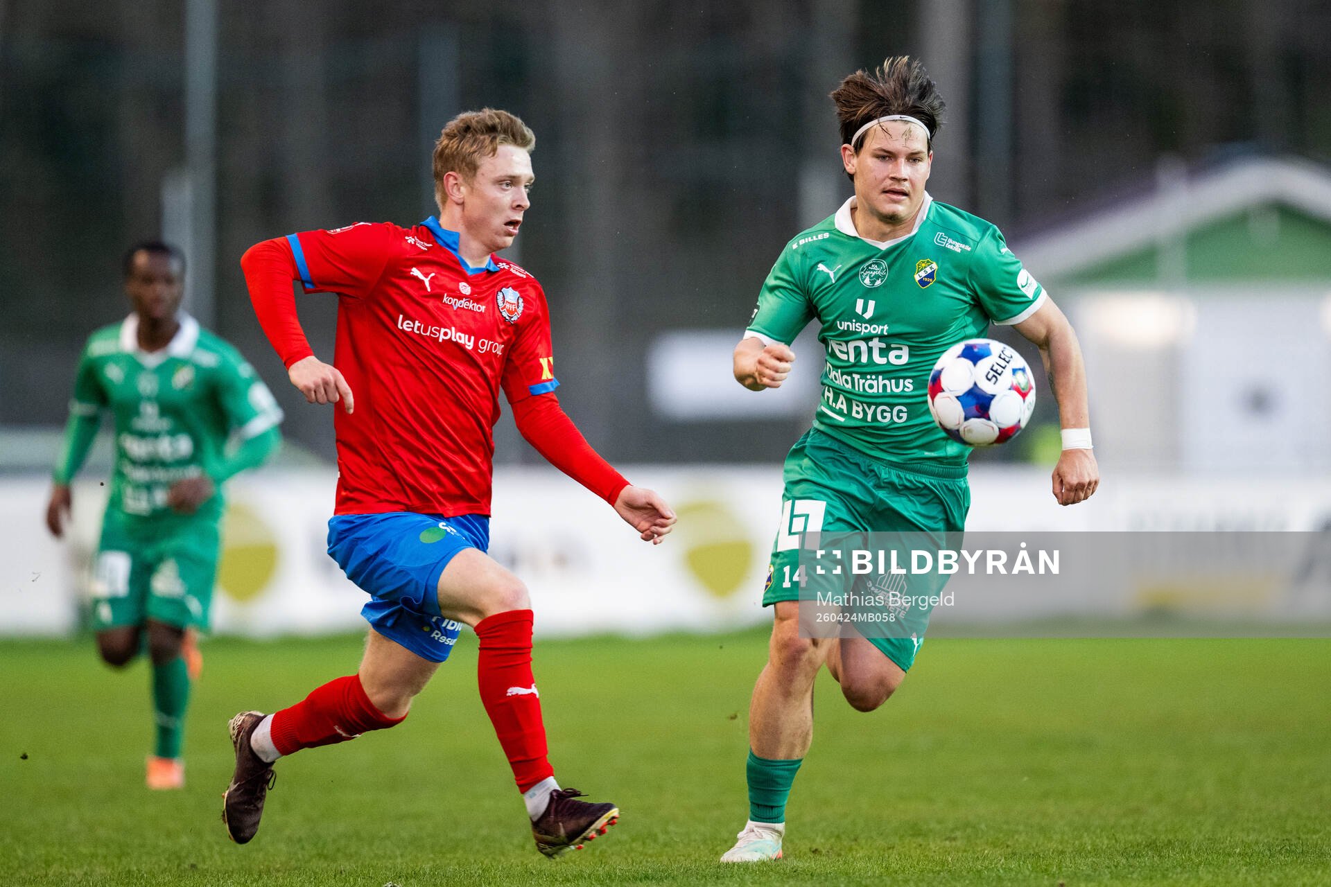Helsingborgs Jonathan Hasselqvist och Ljungskiles Daniel
