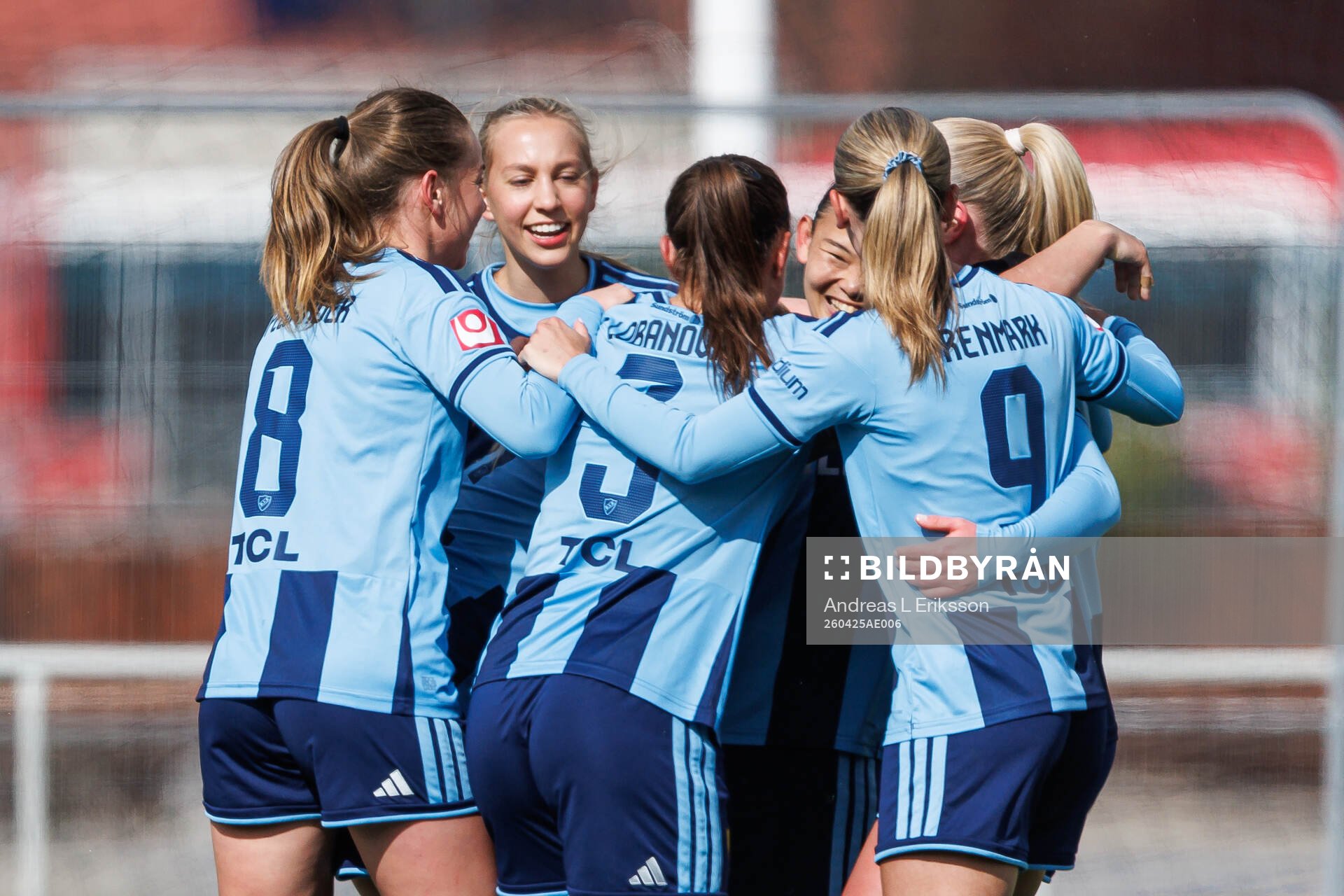 Djurgårdens Urara Watanabe jublar