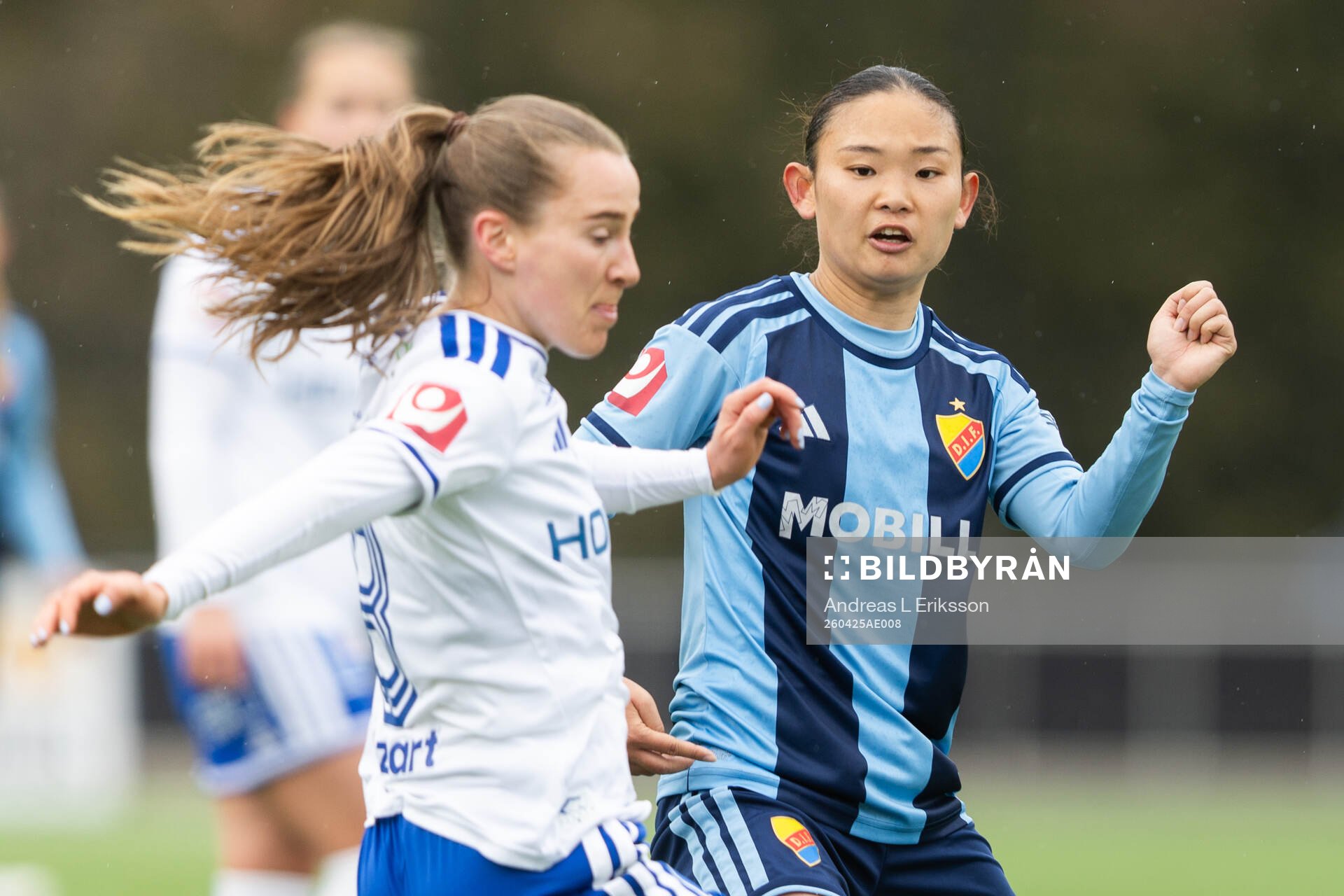IFK Norrköpings Carrie Jones och Djurgårdens Urara