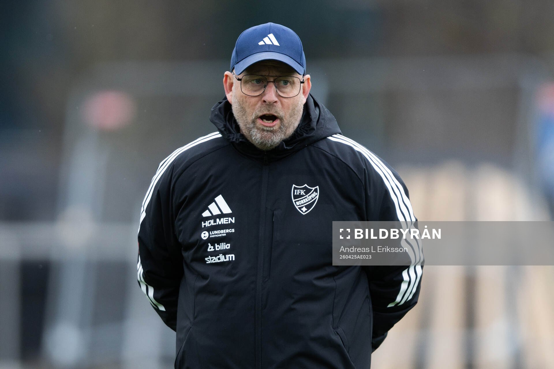 IFK Norrköpings tränare Stellan Carlsson innan