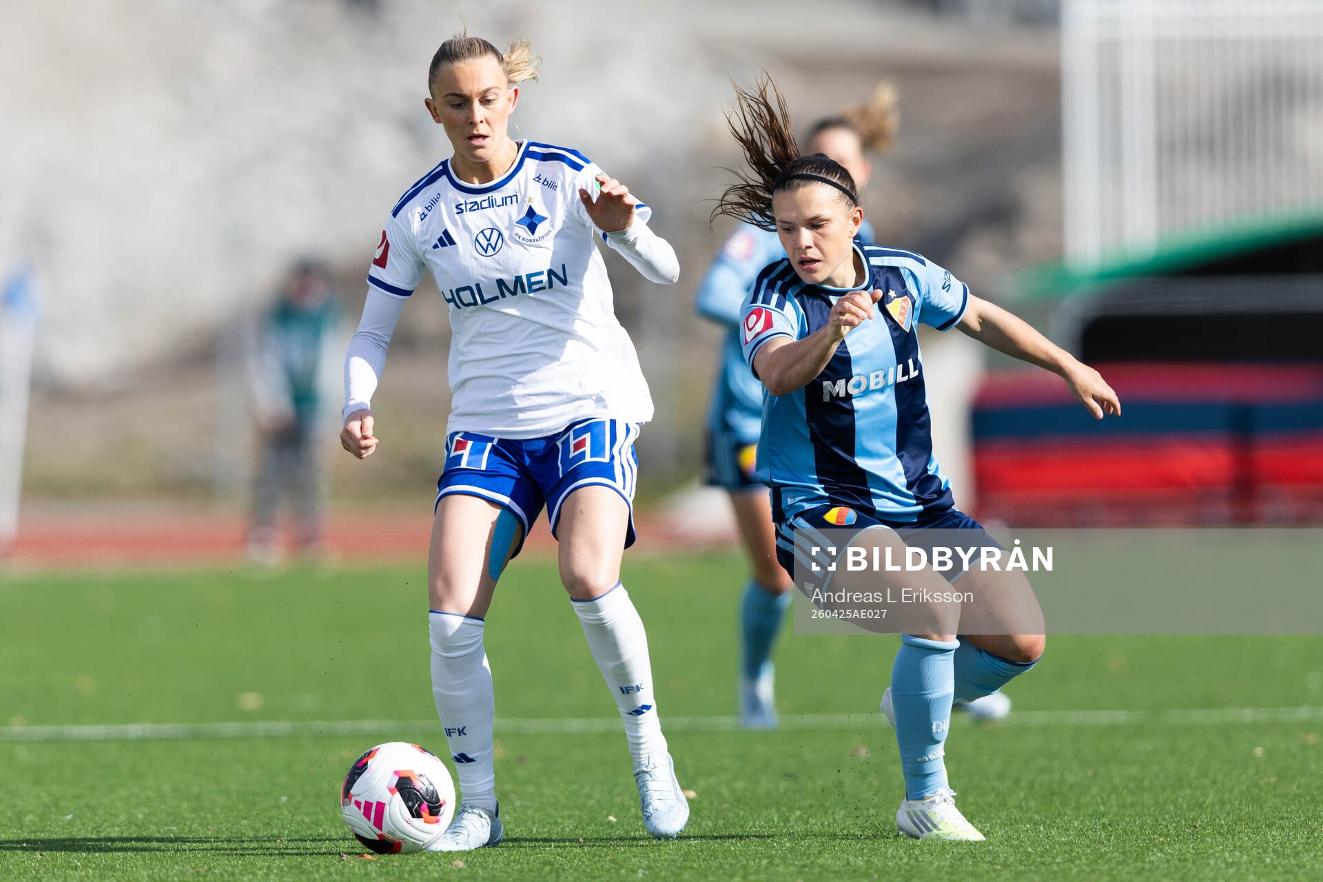 IFK Norrköpings Beatrice Persson och Djurgårdens
