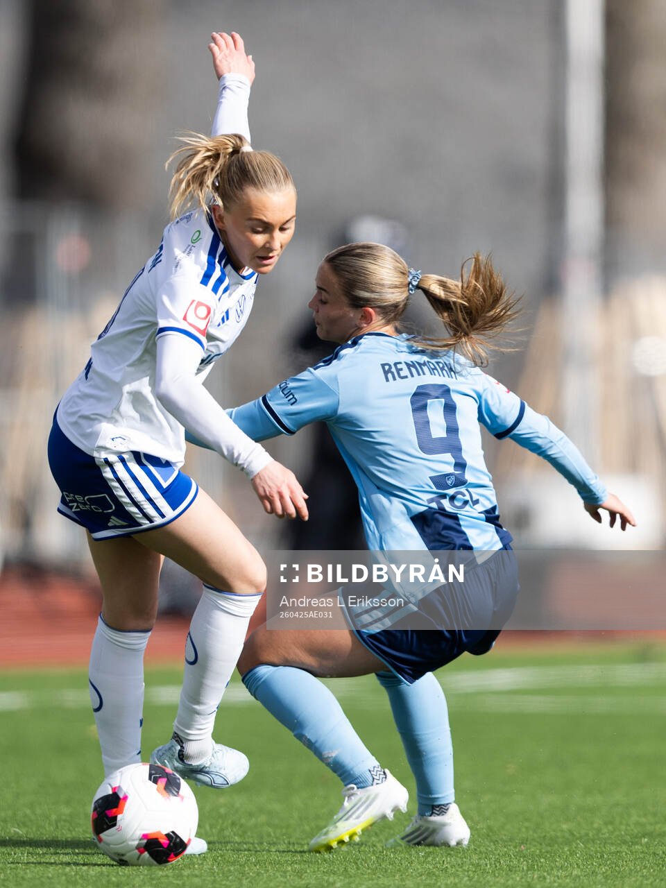 IFK Norrköpings Beatrice Persson och Djurgårdens Johanna