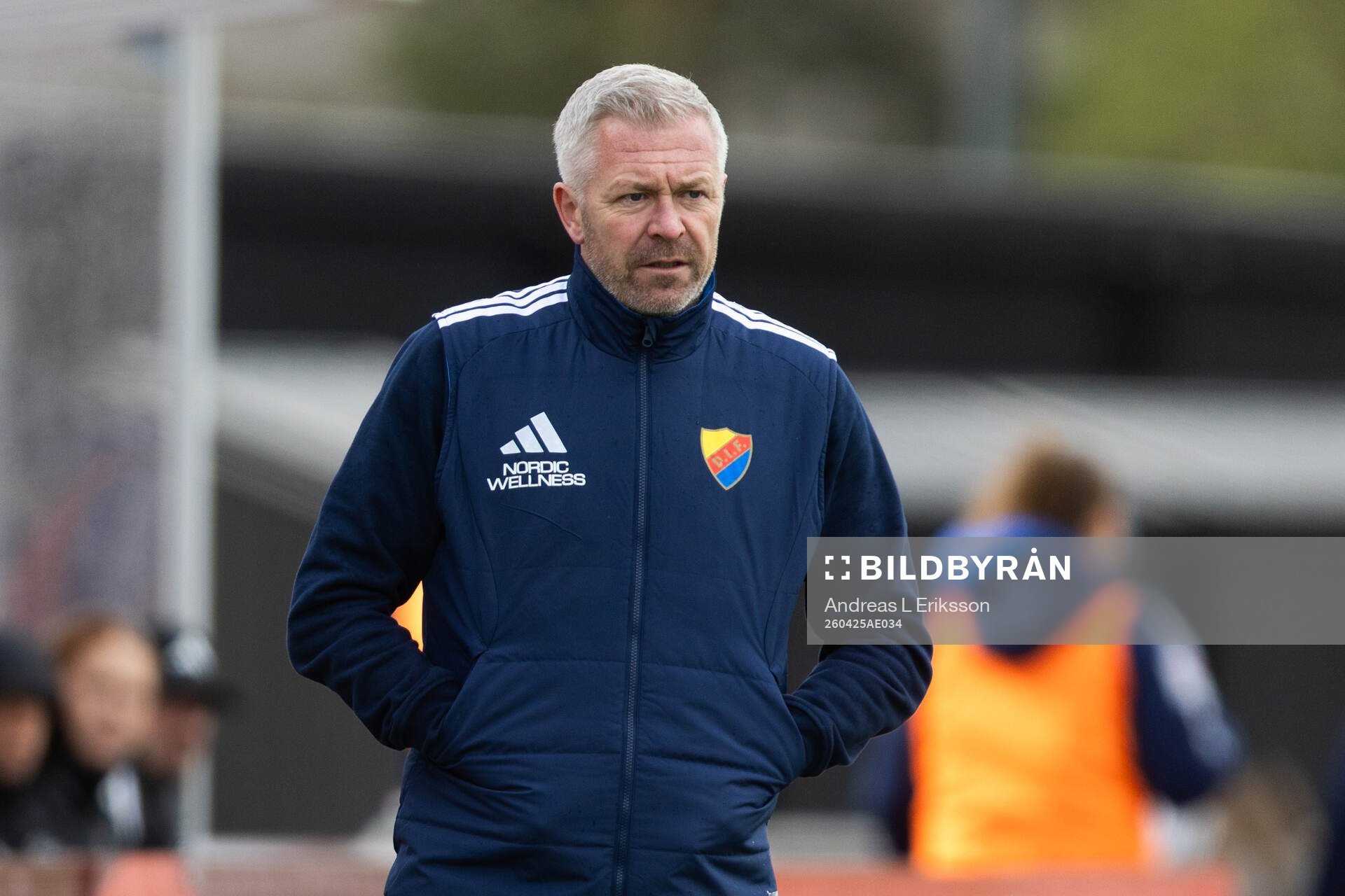Djurgårdens tränare Willie Kirk