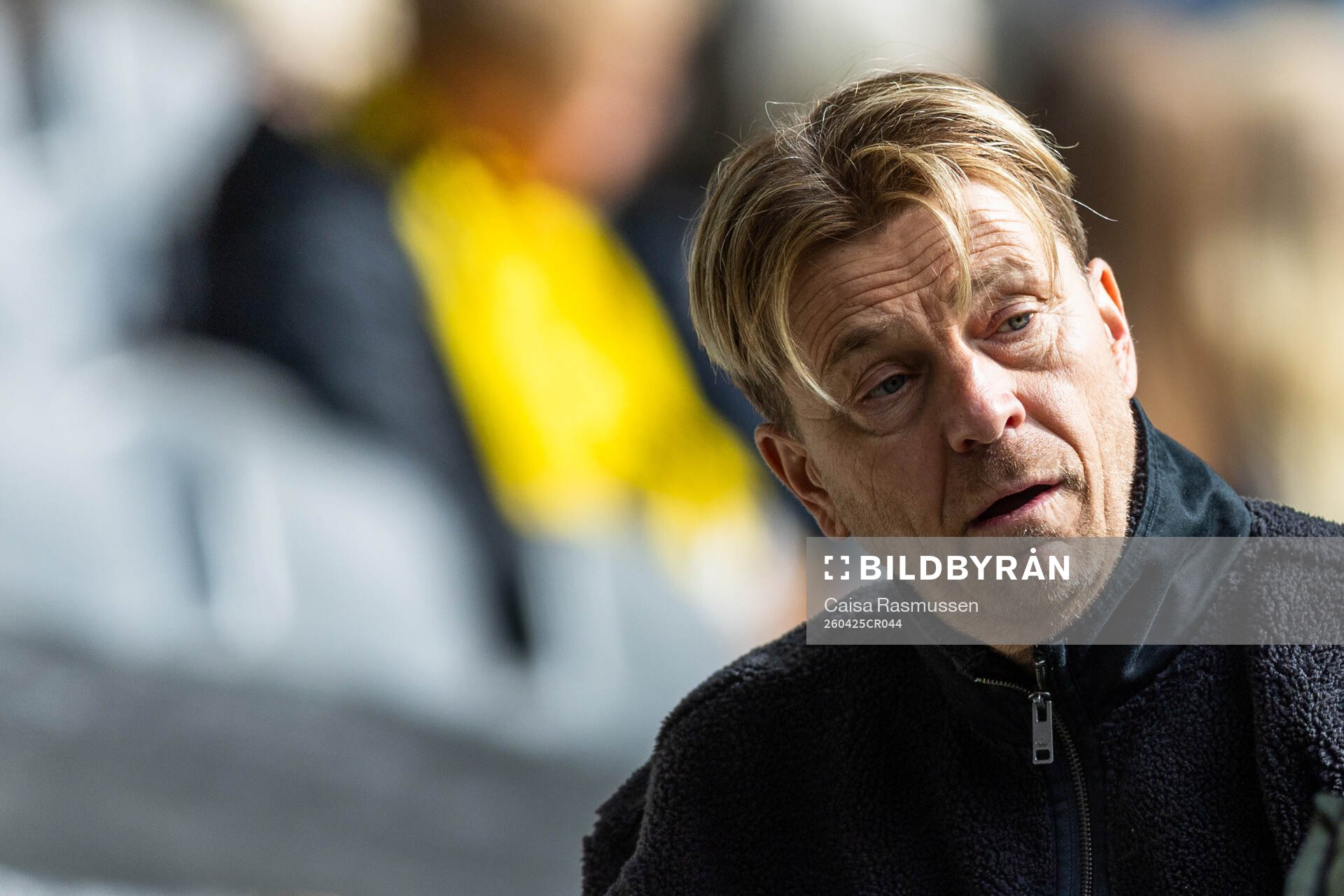 Tony Gustavsson of Sweden in the audience
