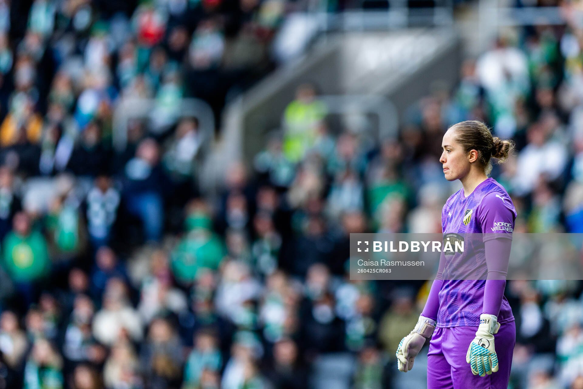 Goalkeeper Fanney Birkisdottir of Häcken