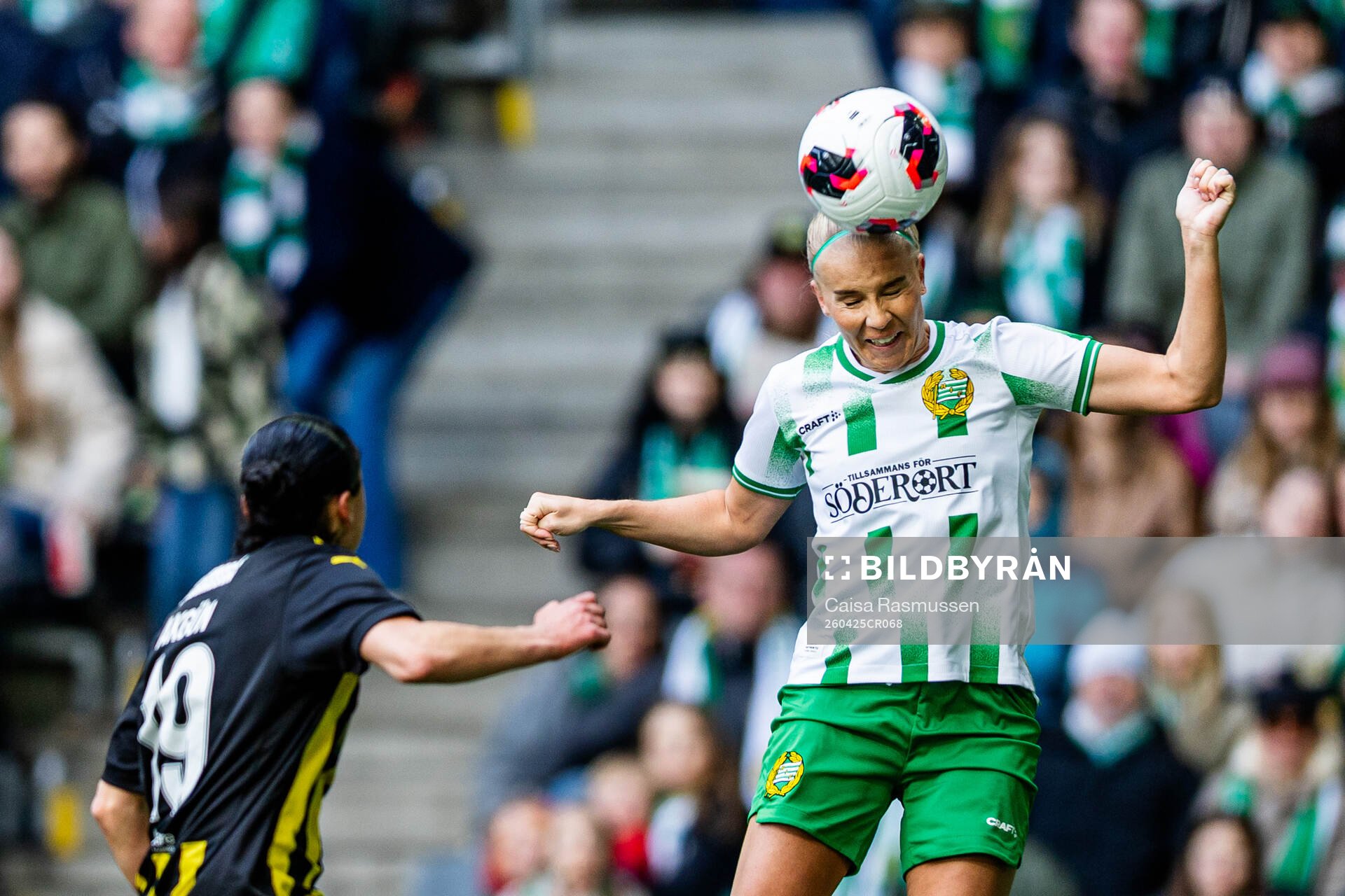 Stina Lennartsson of Hammarby