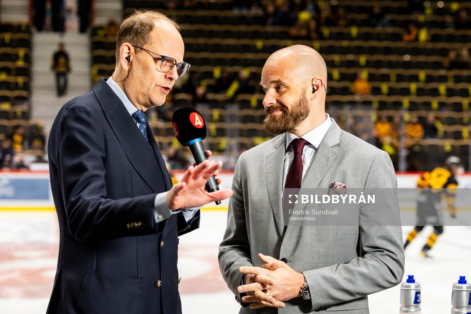 TV4 Reportrar Lasse Granqvist och Sanny Lindström