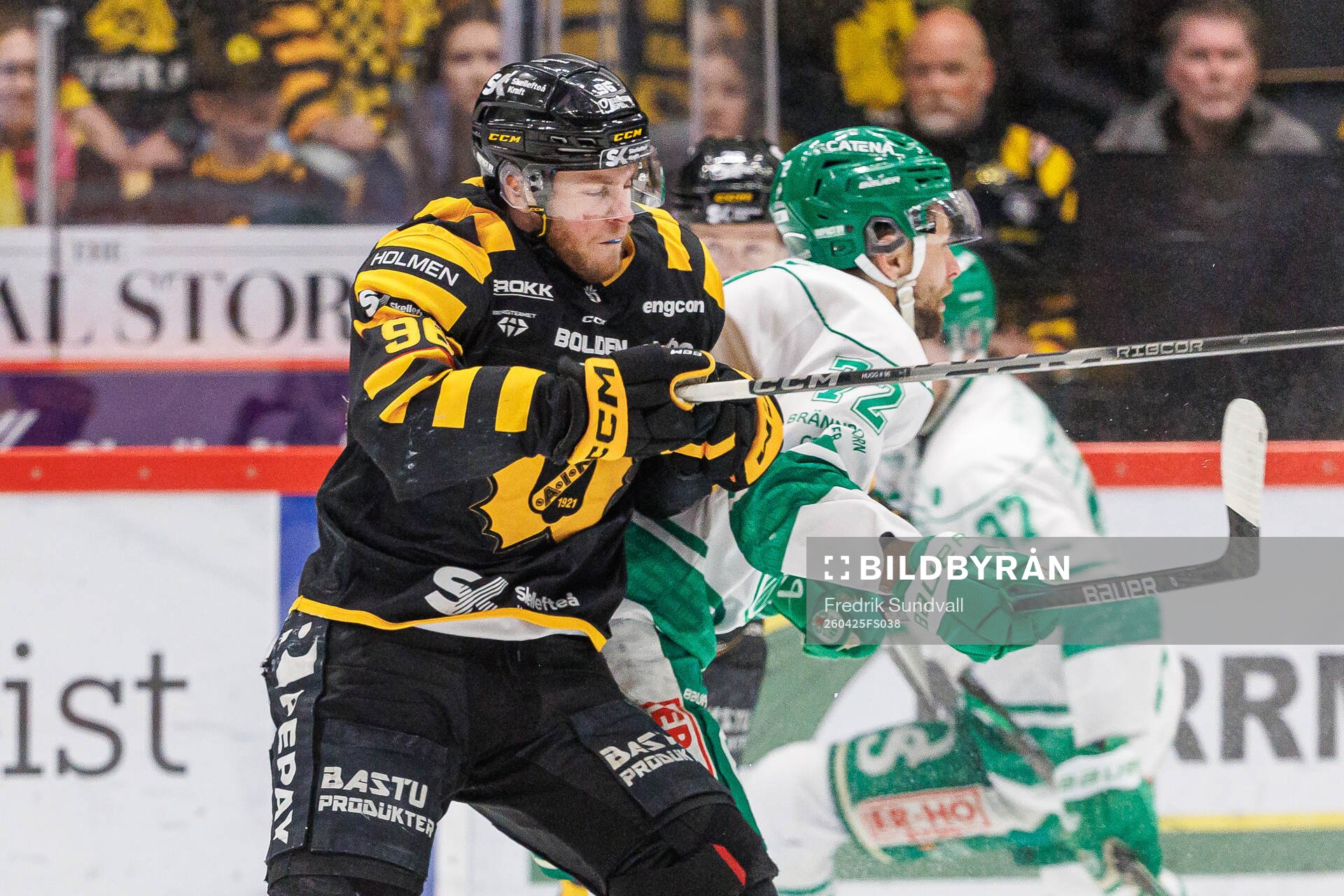 Skellefteås Rickard Hugg och Rögles Daniel Zaar