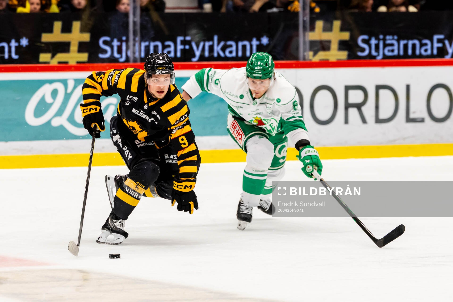 Skellefteås Victor Stjernborg och Rögles Paul Ladue