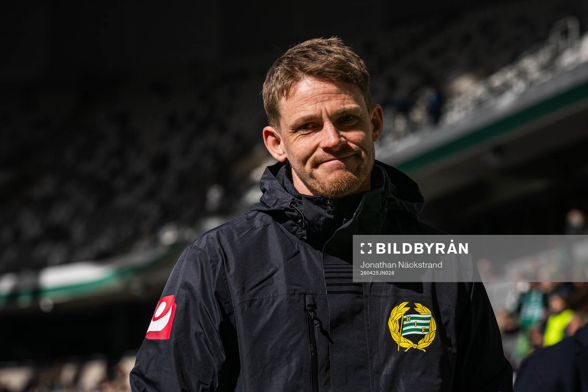 Coach William Strömberg of Hammarby