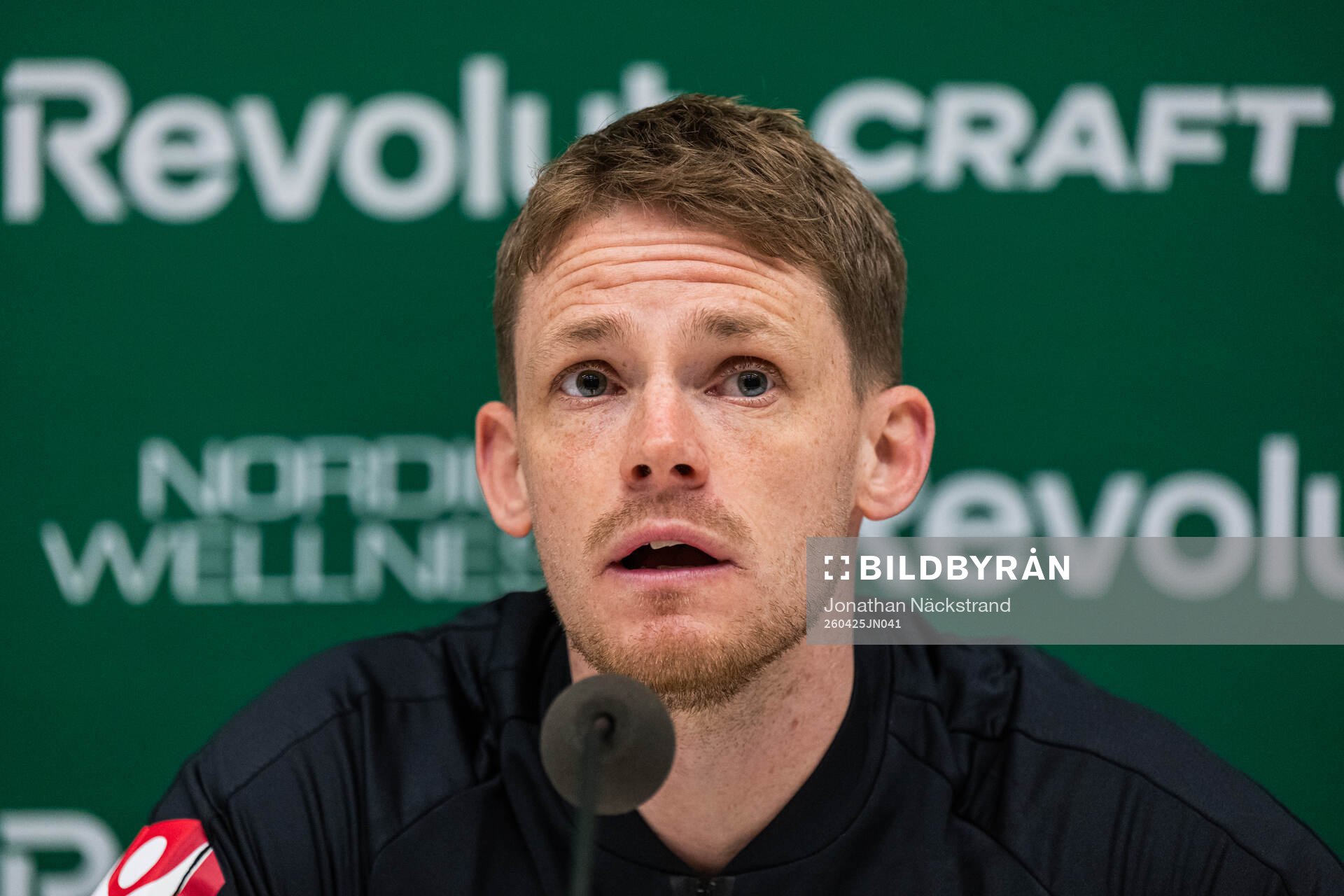 Coach William Strömberg of Hammarby