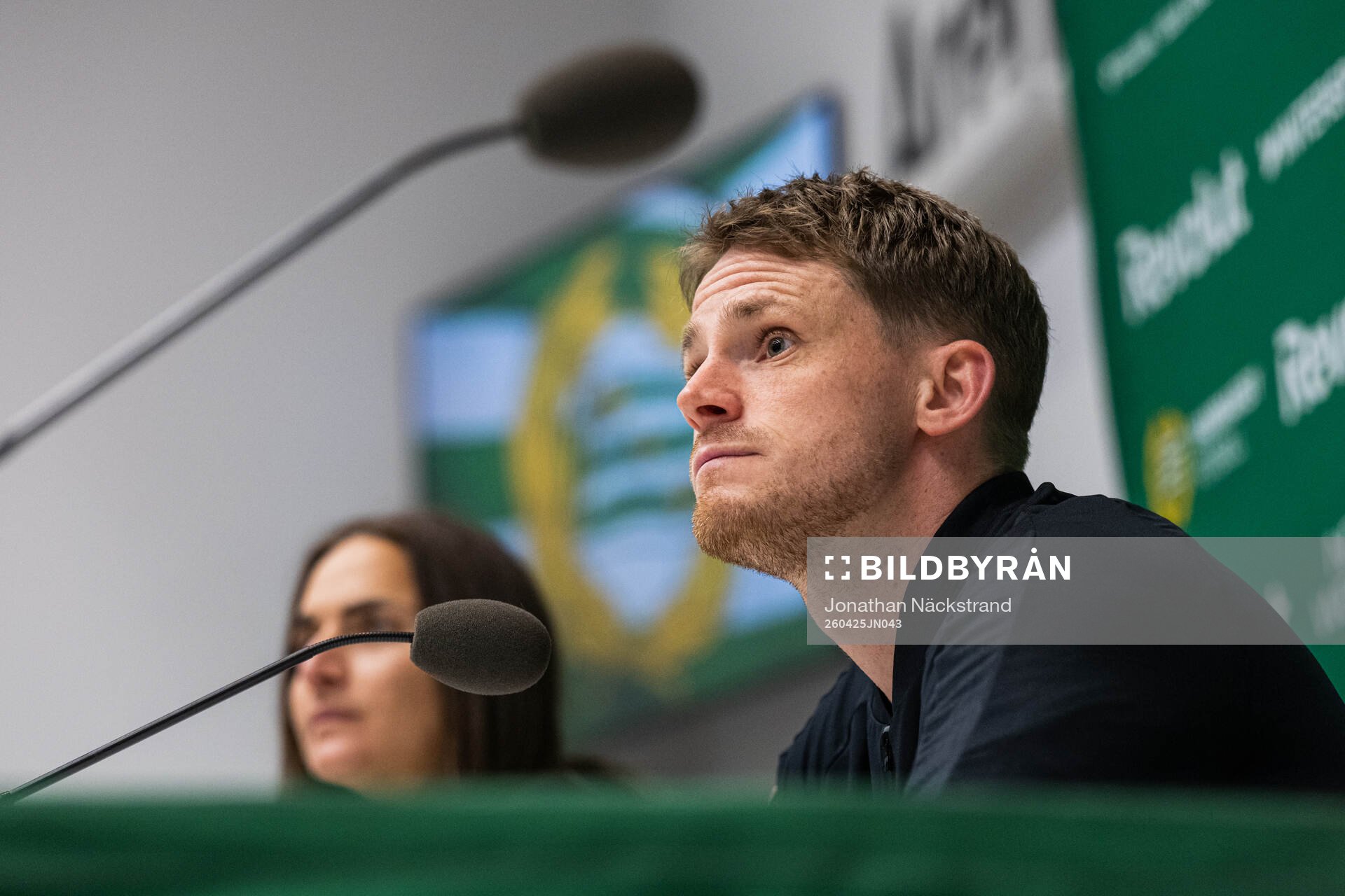 Coach William Strömberg of Hammarby