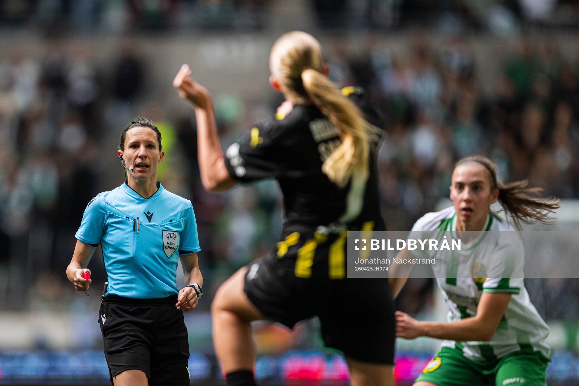 Referee Silvia Gasperotti