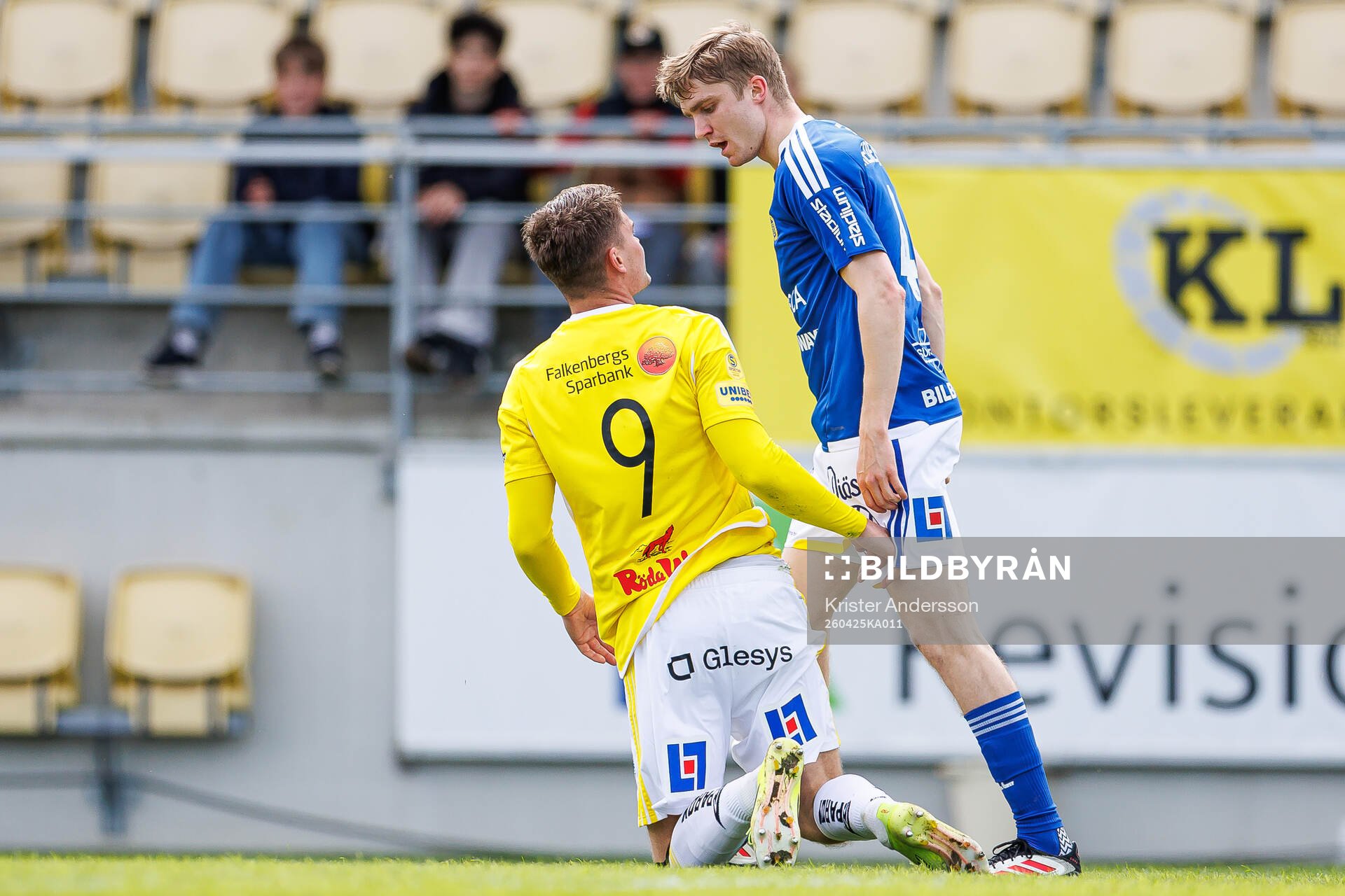 Falkenbergs Albin Andersson och GIF Sundsvalls Jakob