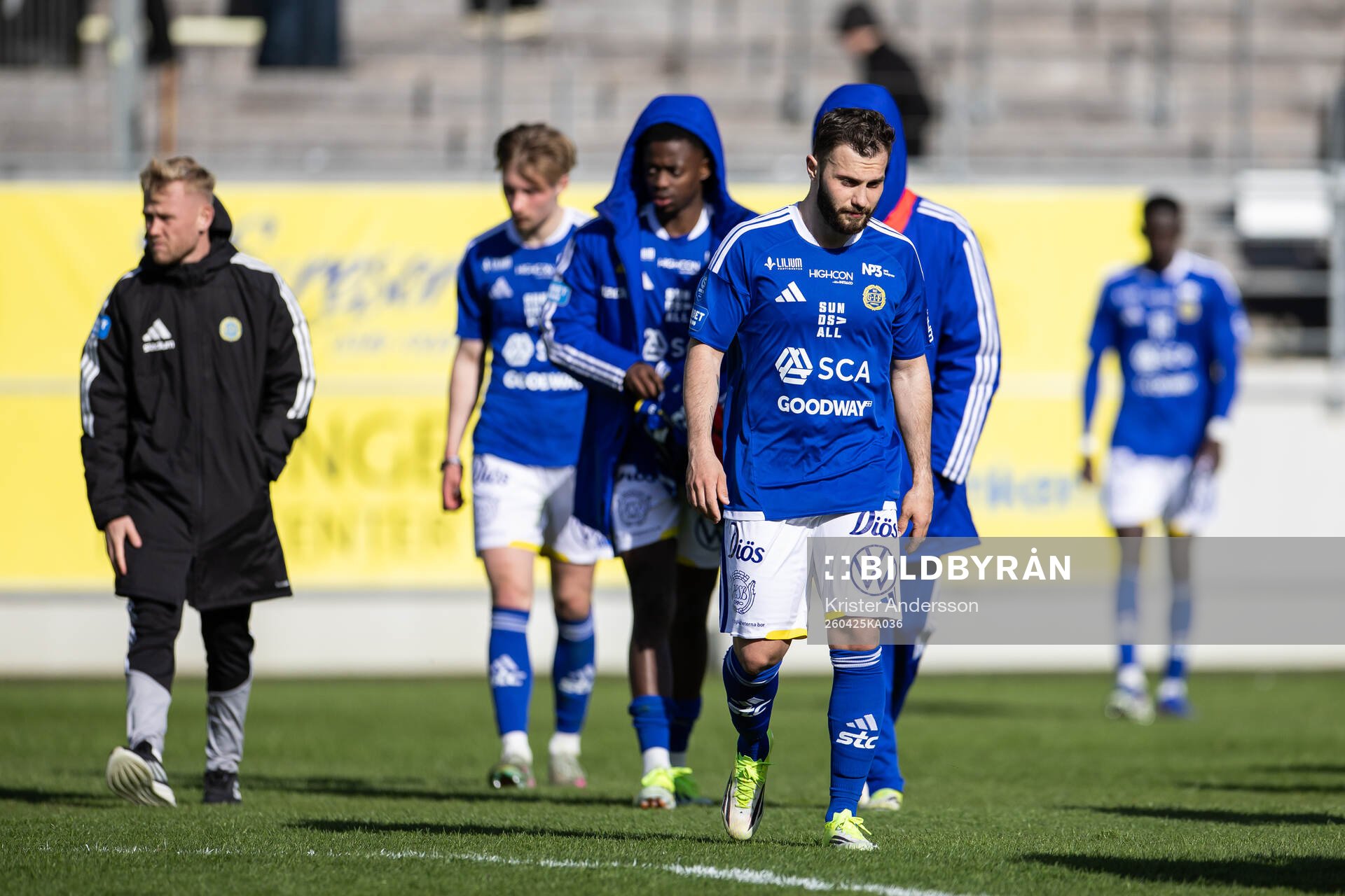 GIF Sundsvalls spelare deppar