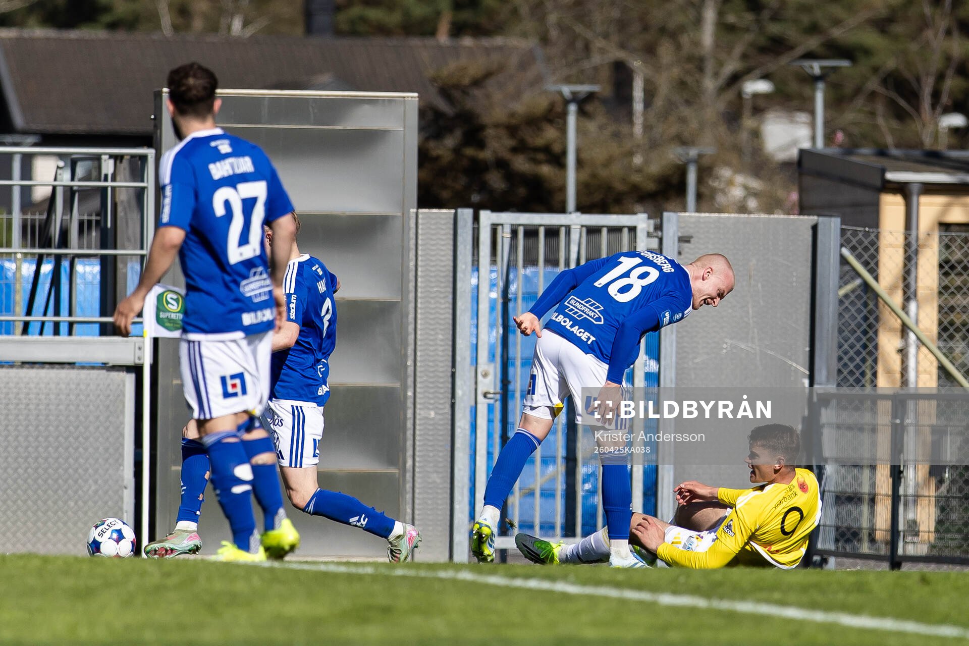 GIF Sundsvalls Lucas Forsberg och Falkenbergs Albin