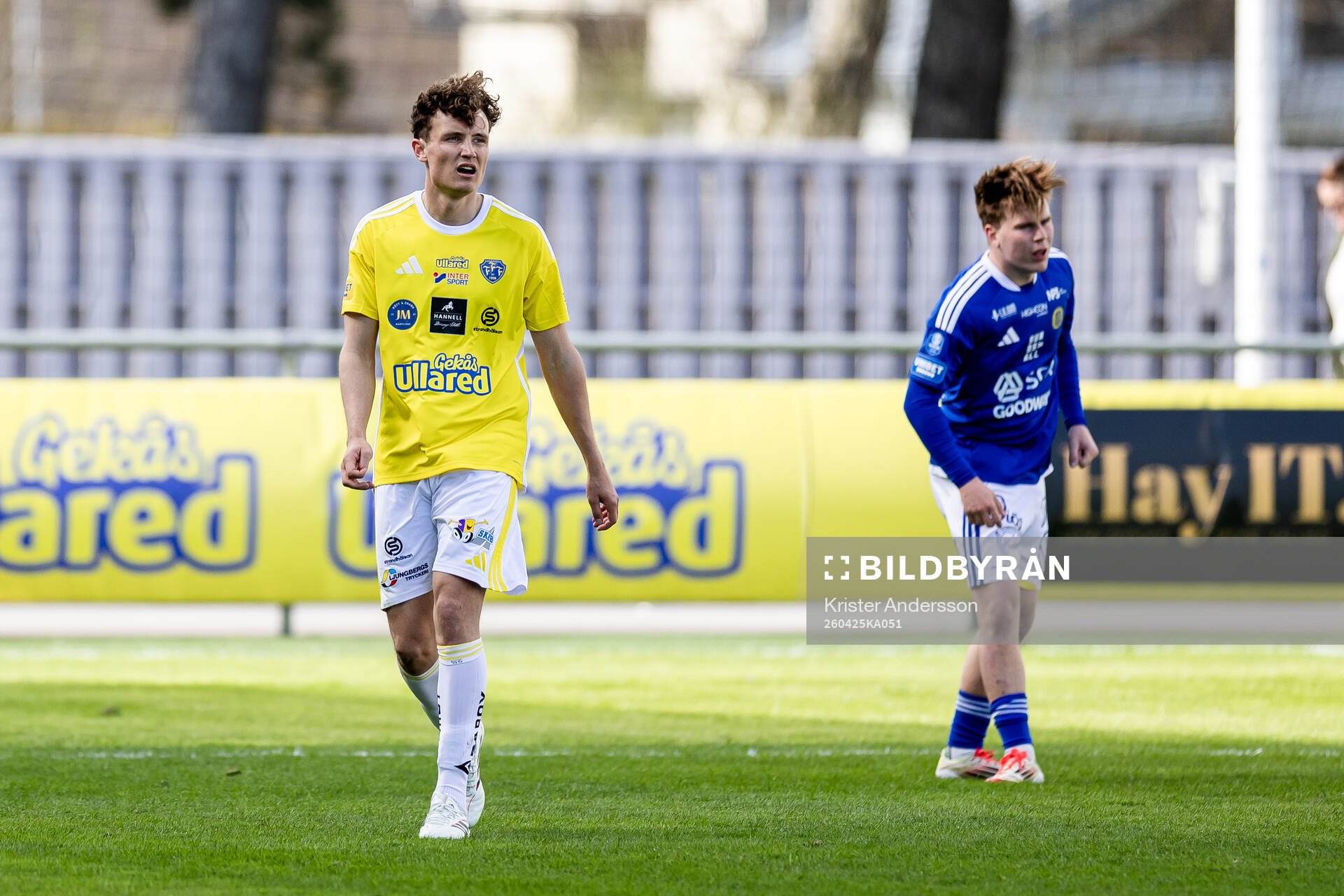 Falkenbergs Alexander Salo får rött kort
