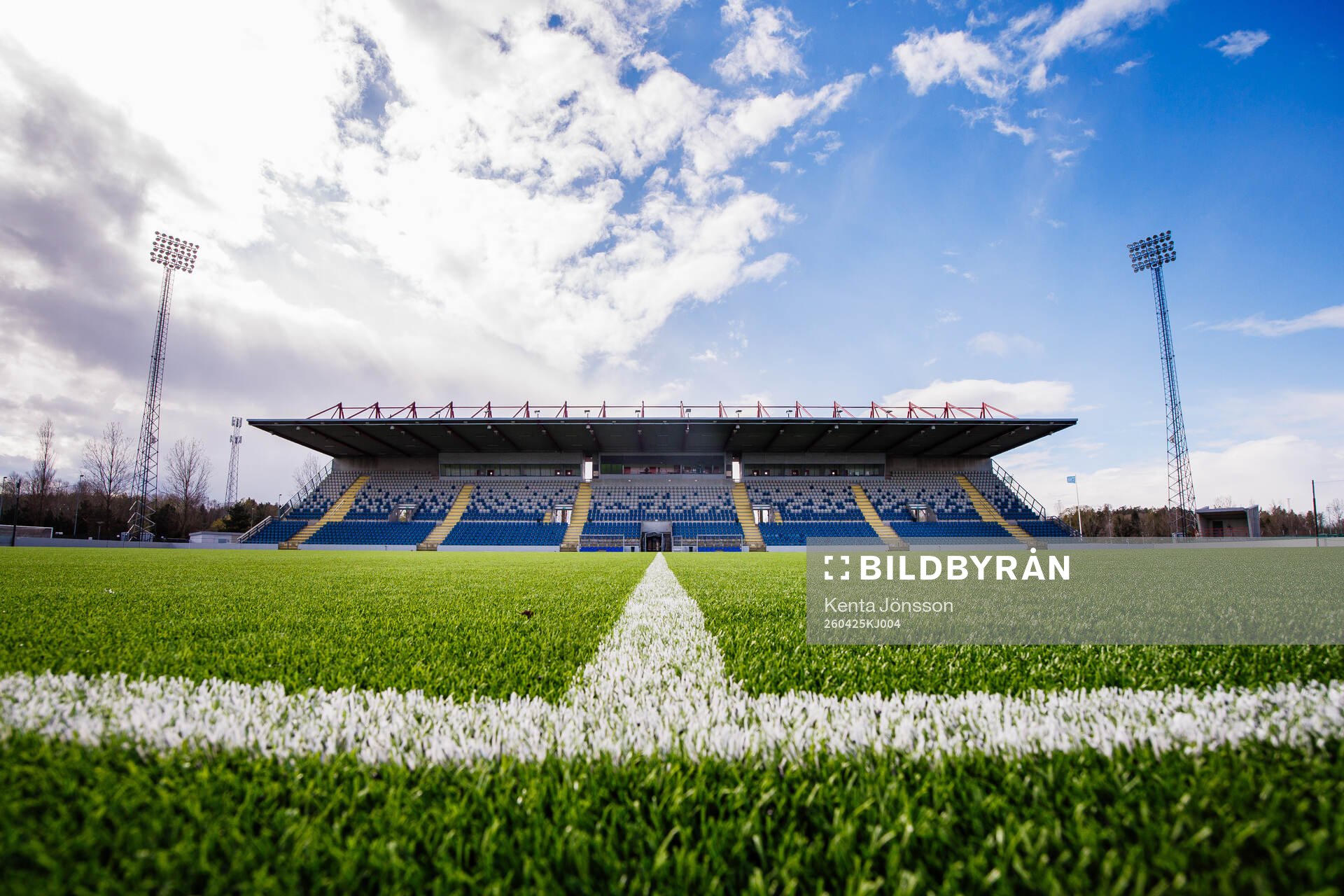 Södertälje Fotbollsarena med konstgräs