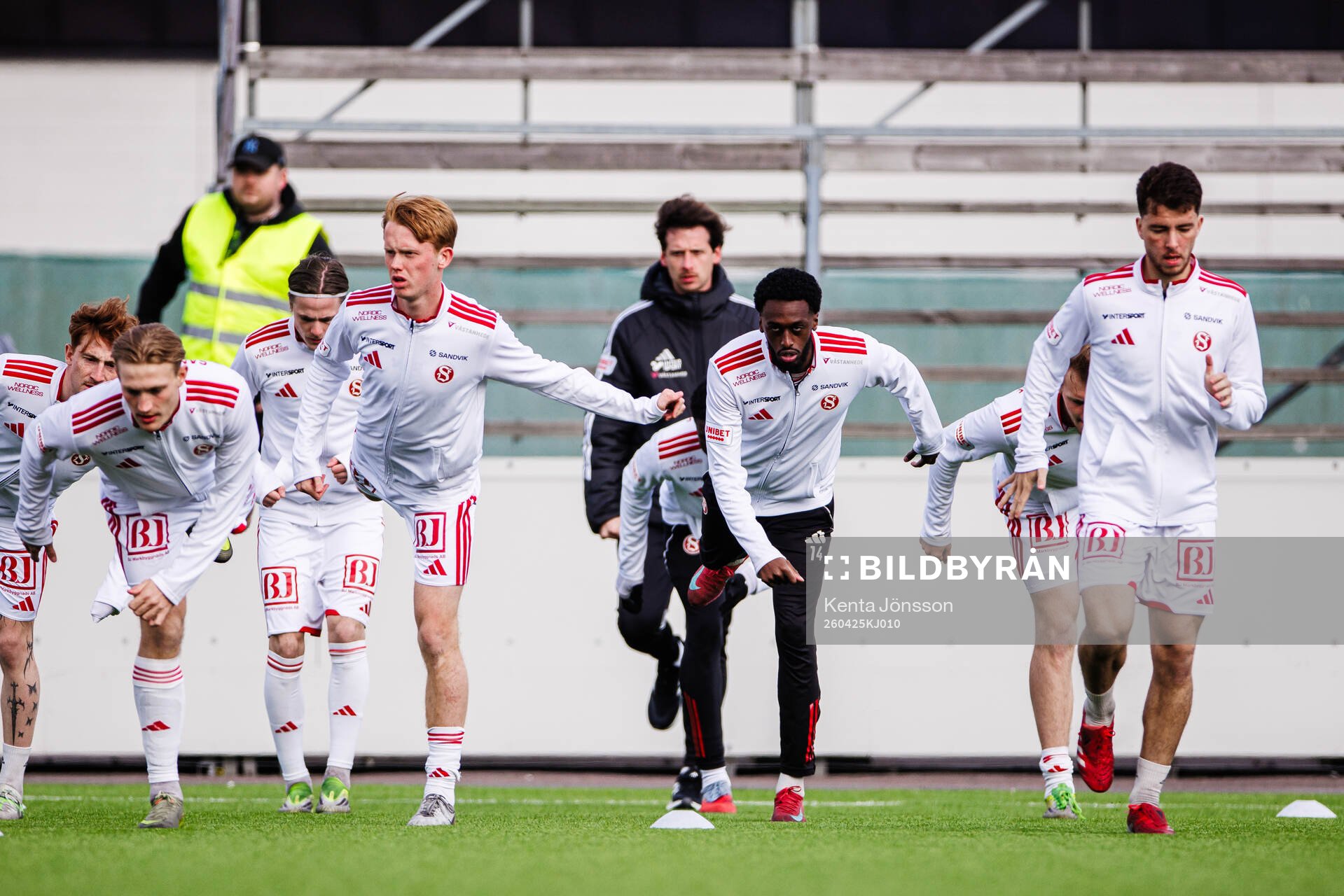 Sandvikens IFs Fabian Andersson och Mohammed Mahammed