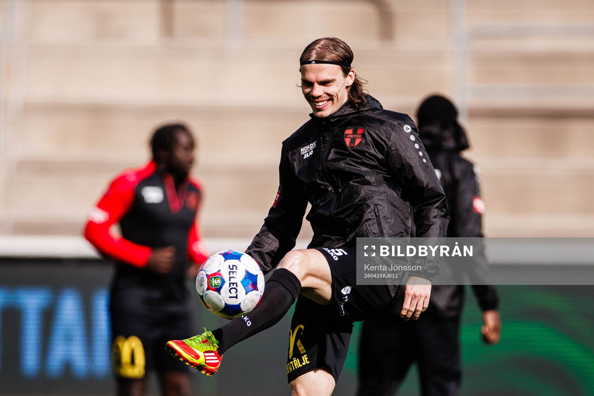 Nordic United FCs Elias Andersson
