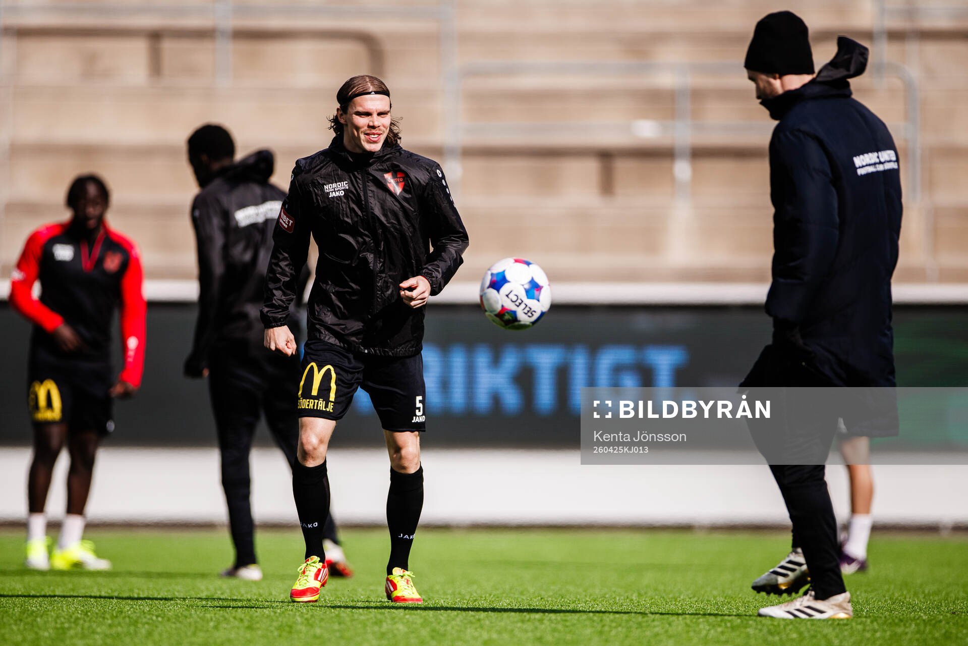 Nordic United FCs Elias Andersson