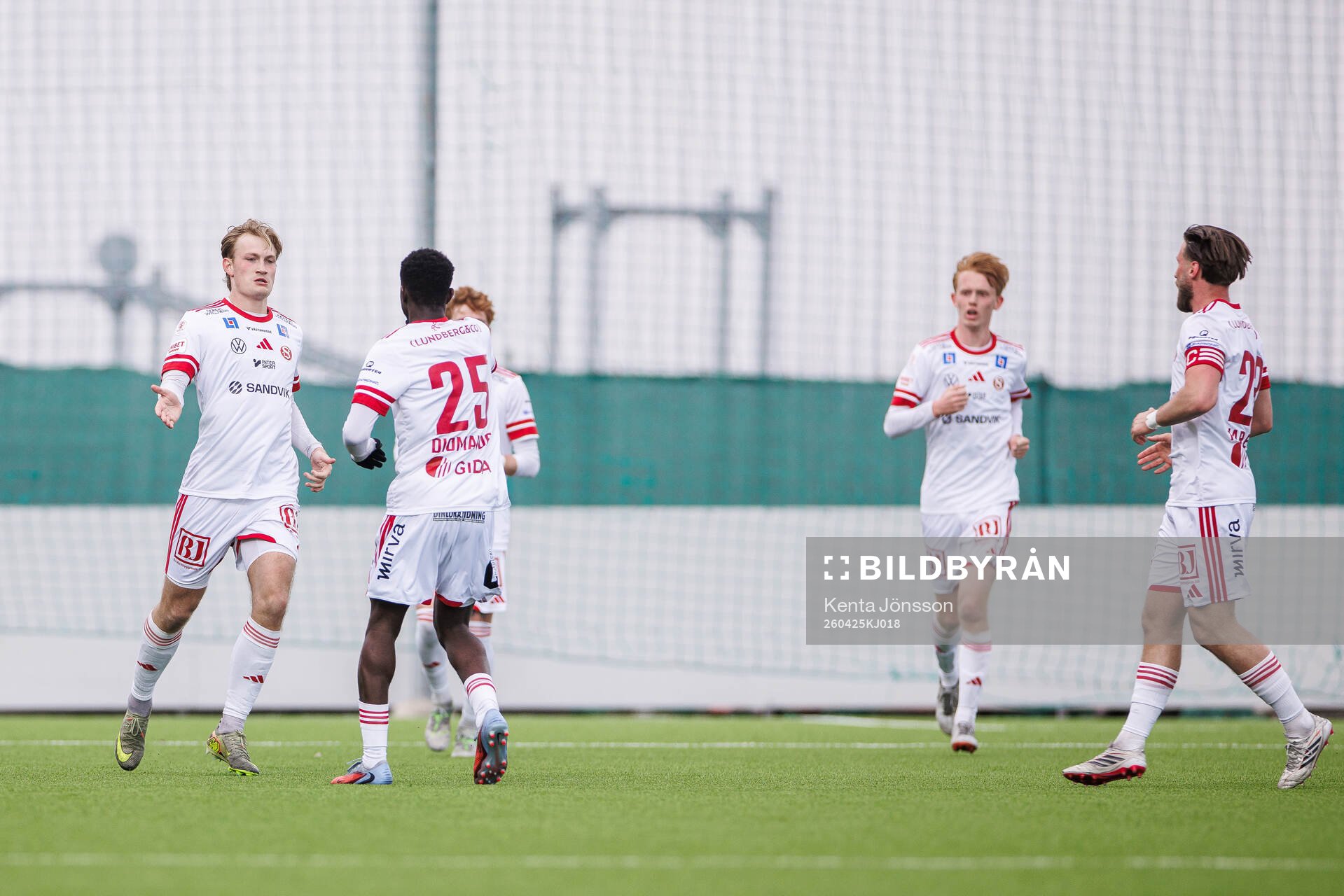 Sandvikens IFs Christian Wagner jublar