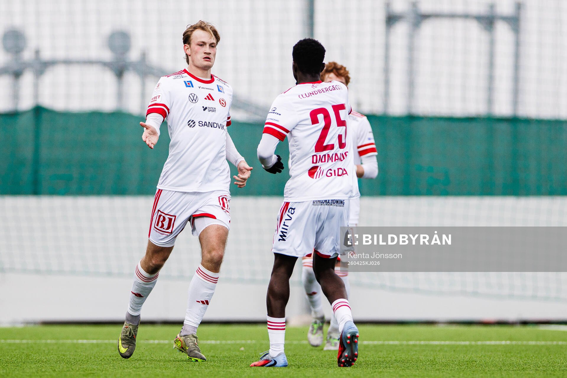 Sandvikens IFs Christian Wagner jublar