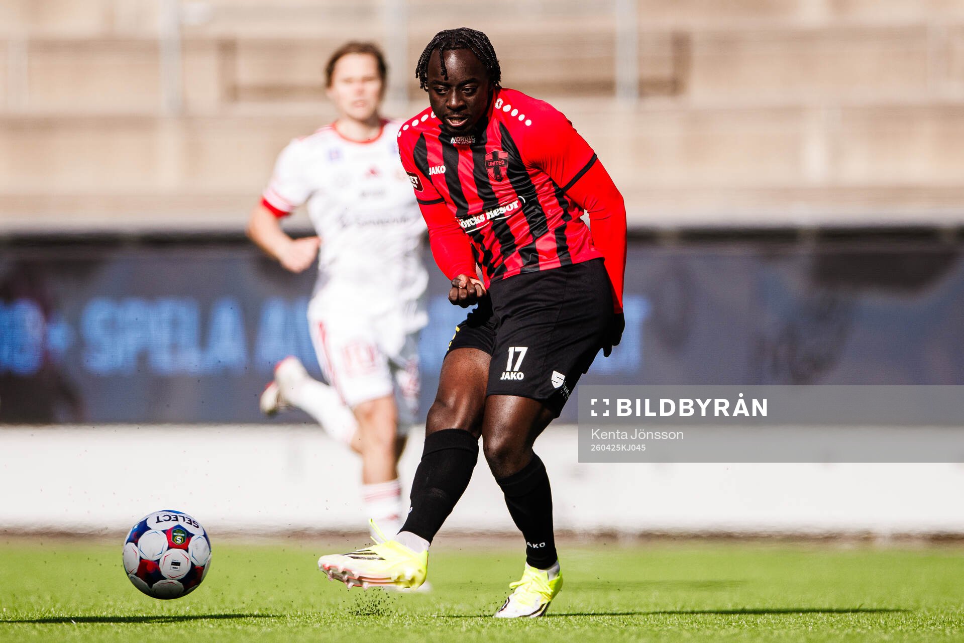 Nordic United FCs Kalipha Jawla