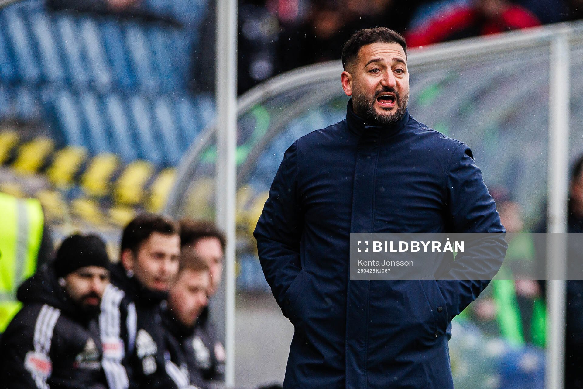 Sandvikens IFs tränare Baran Coskun