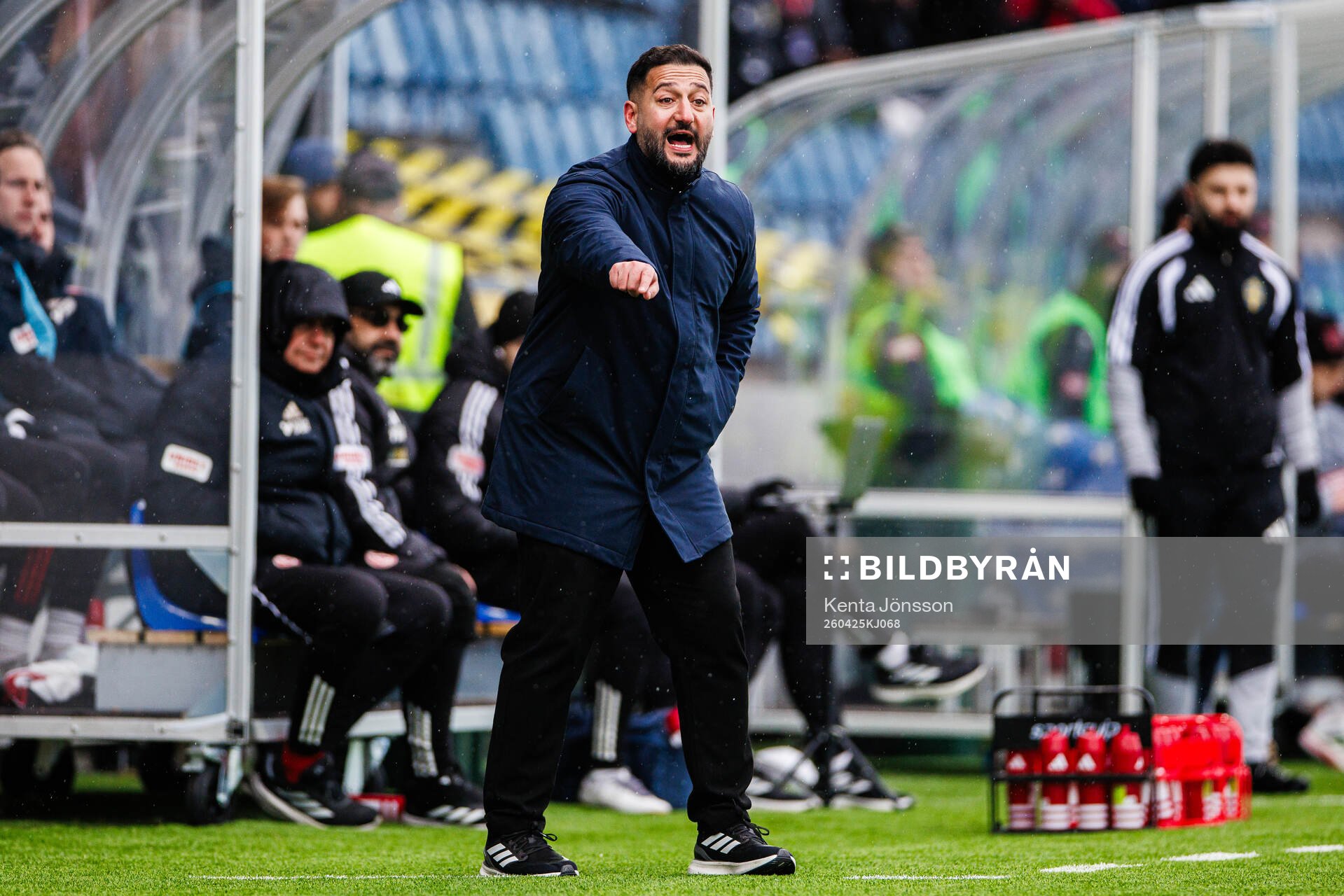 Sandvikens IFs tränare Baran Coskun