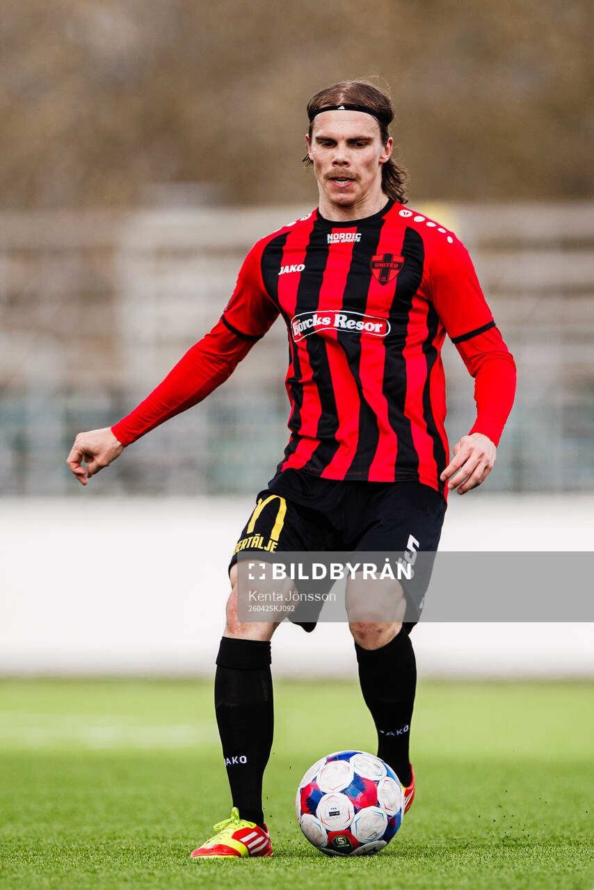 Nordic United FCs Elias Andersson