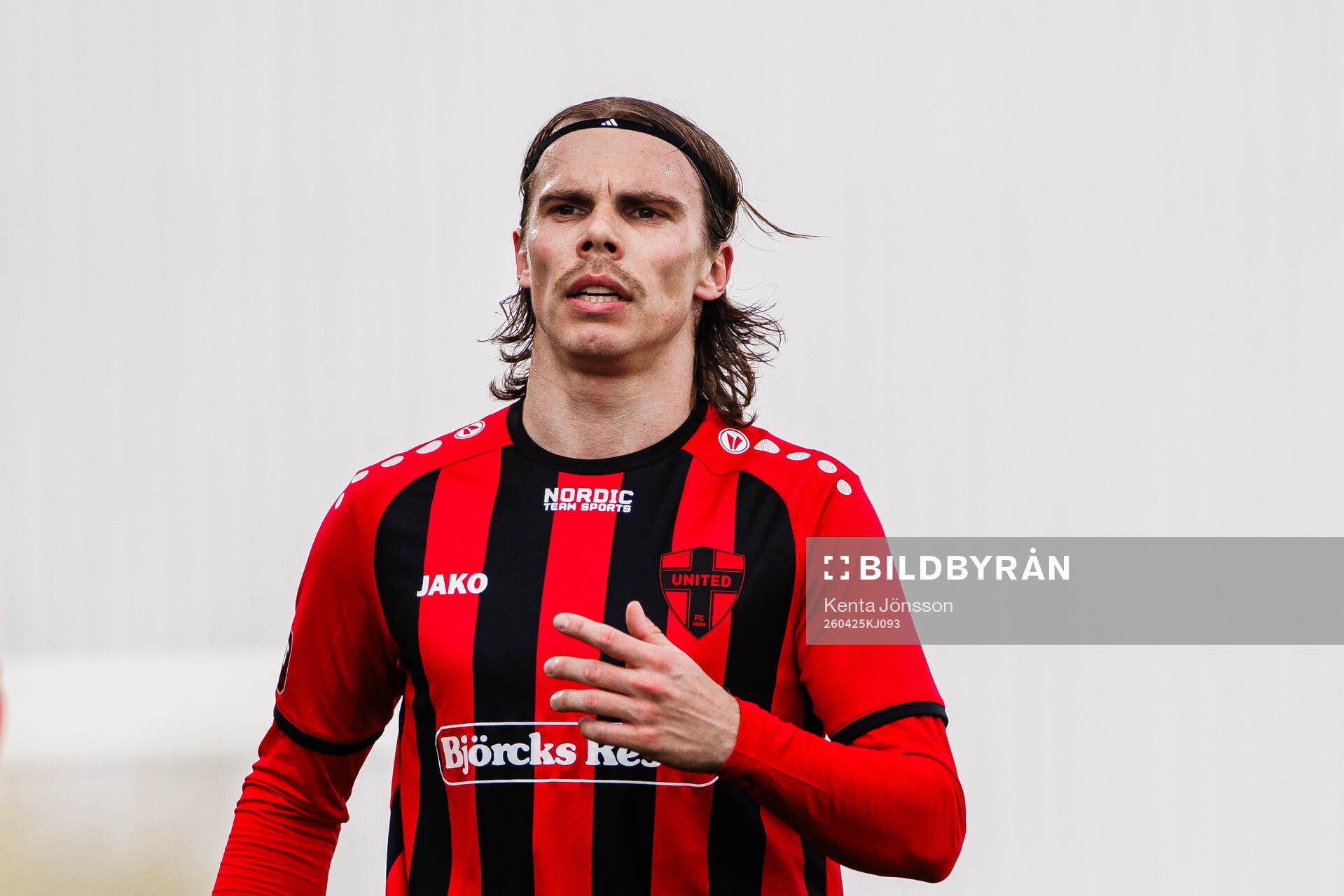 Nordic United FCs Elias Andersson