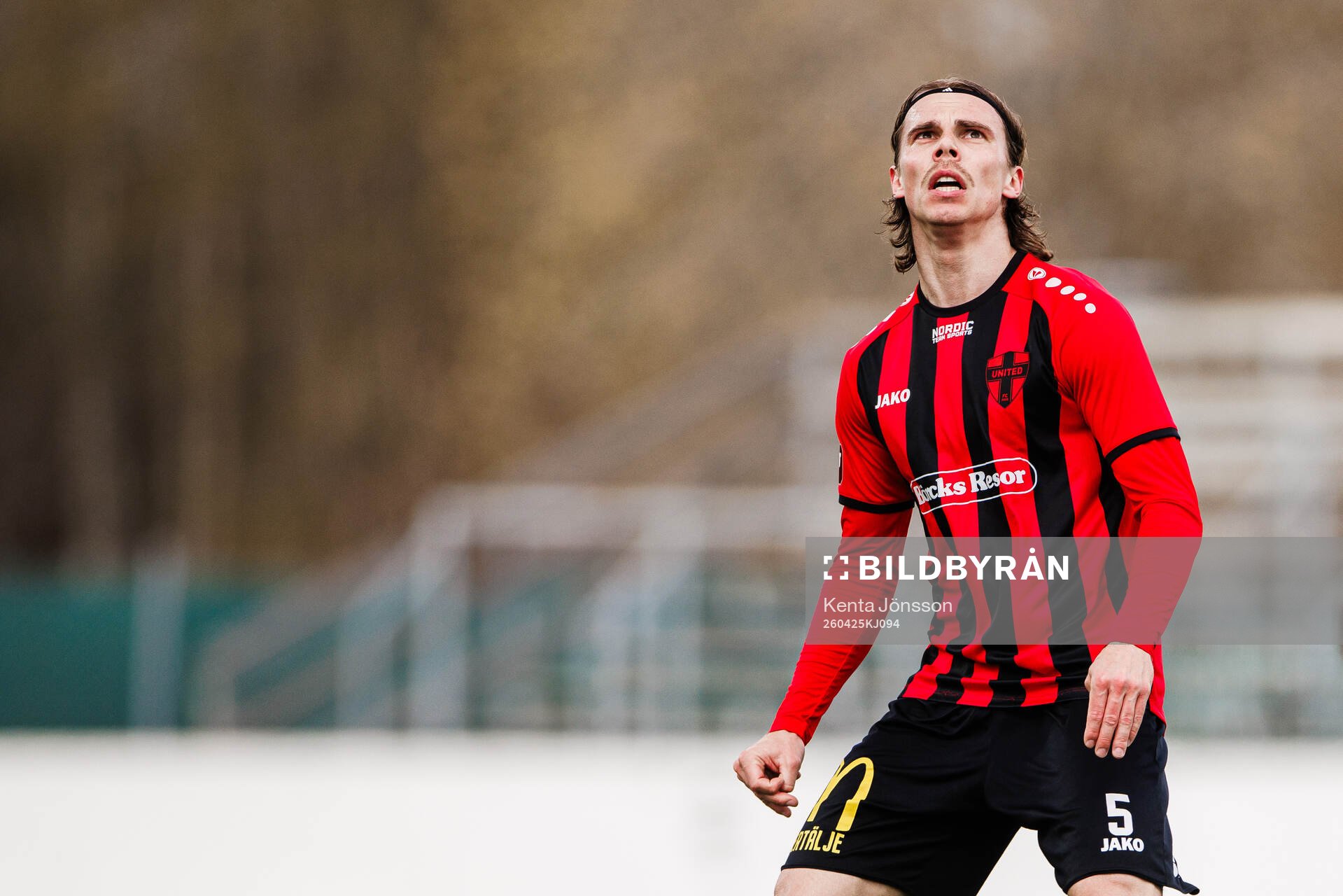 Nordic United FCs Elias Andersson